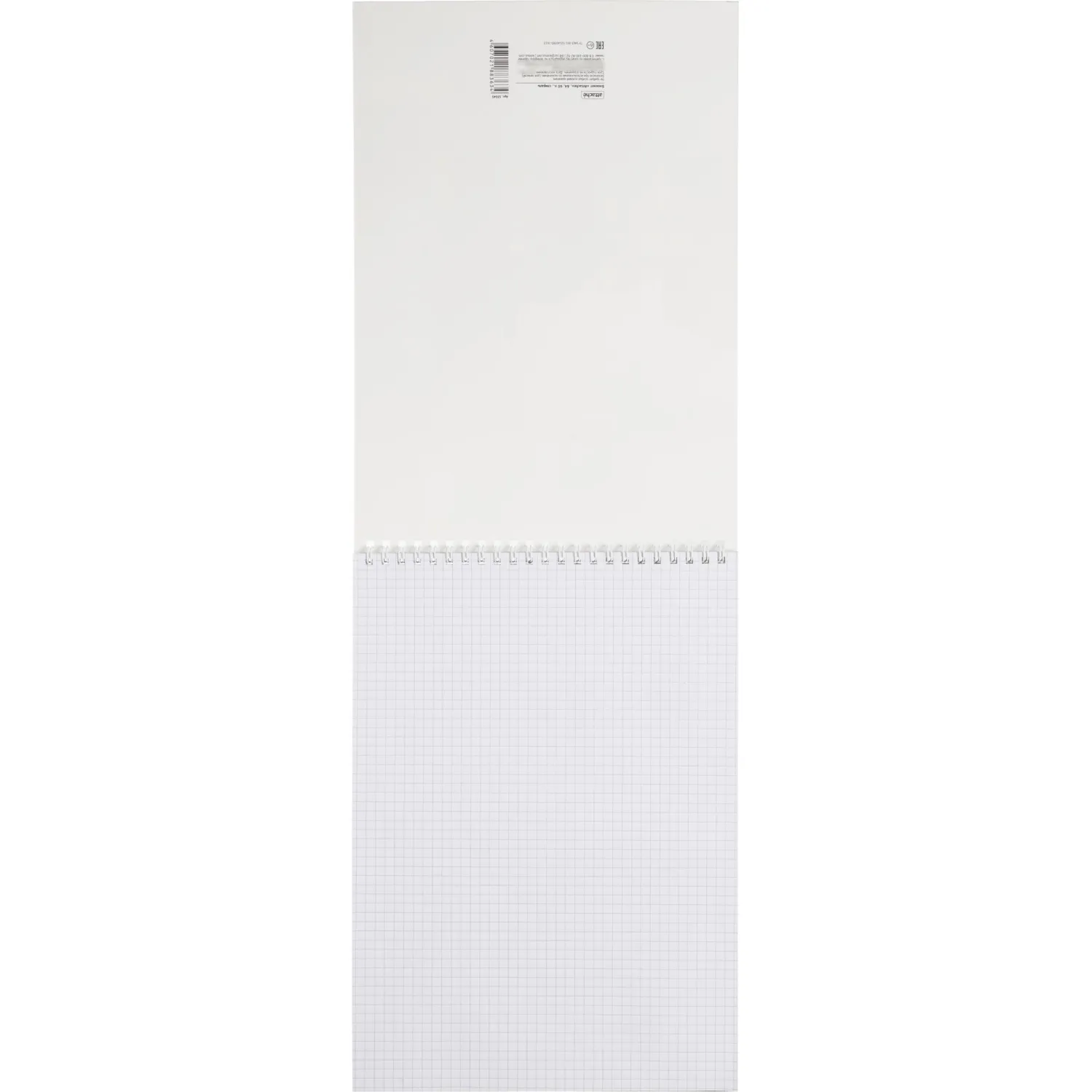 Блокнот на спирали А4 60л. БИЗНЕС  ATTACHE 14с160 клет - фото 5