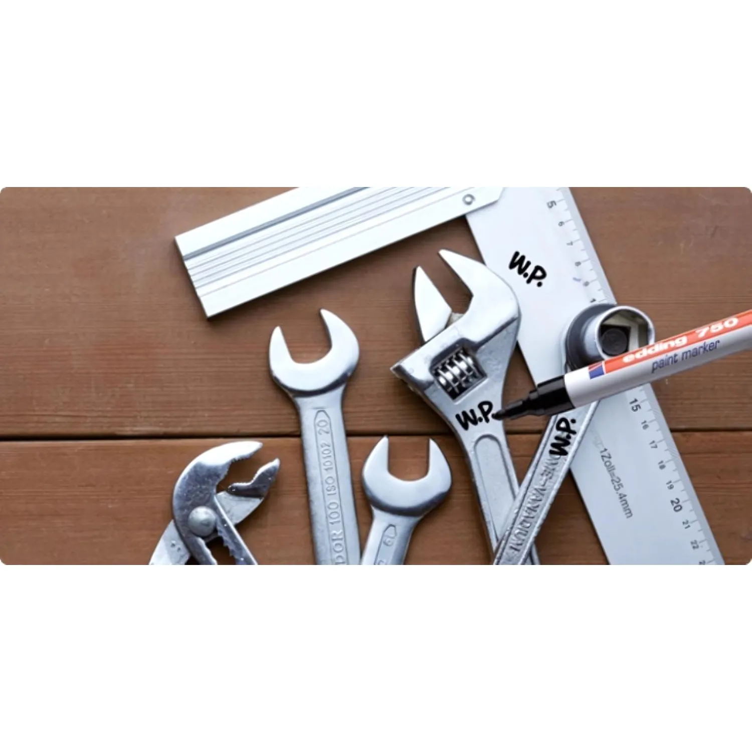 Маркер лаковый EDDING E-750/3 синий 2-4мм, мет. корп - фото 2