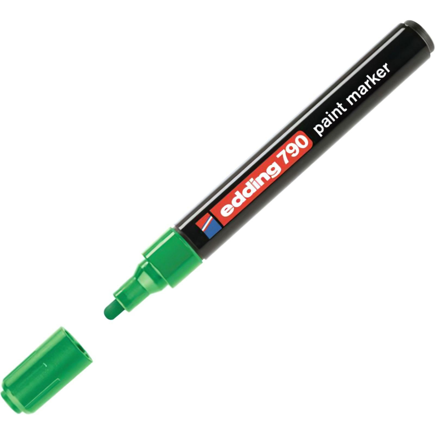 Маркер лаковый EDDING E-790/4 зеленый 2-3мм, пласт. корп - фото 1