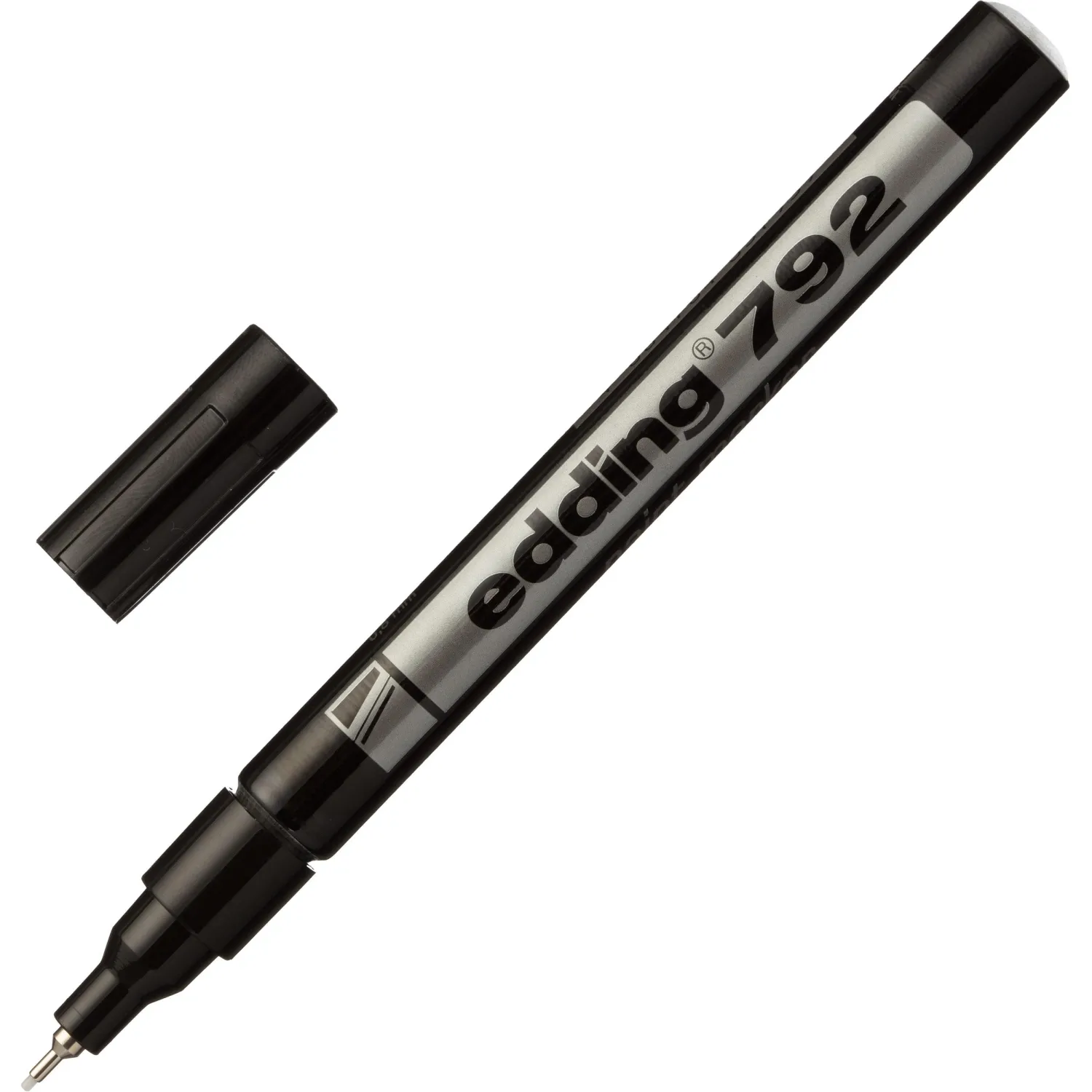 Маркер лаковый EDDING E-792/1 черный 0,8мм, пласт. корп - фото 1