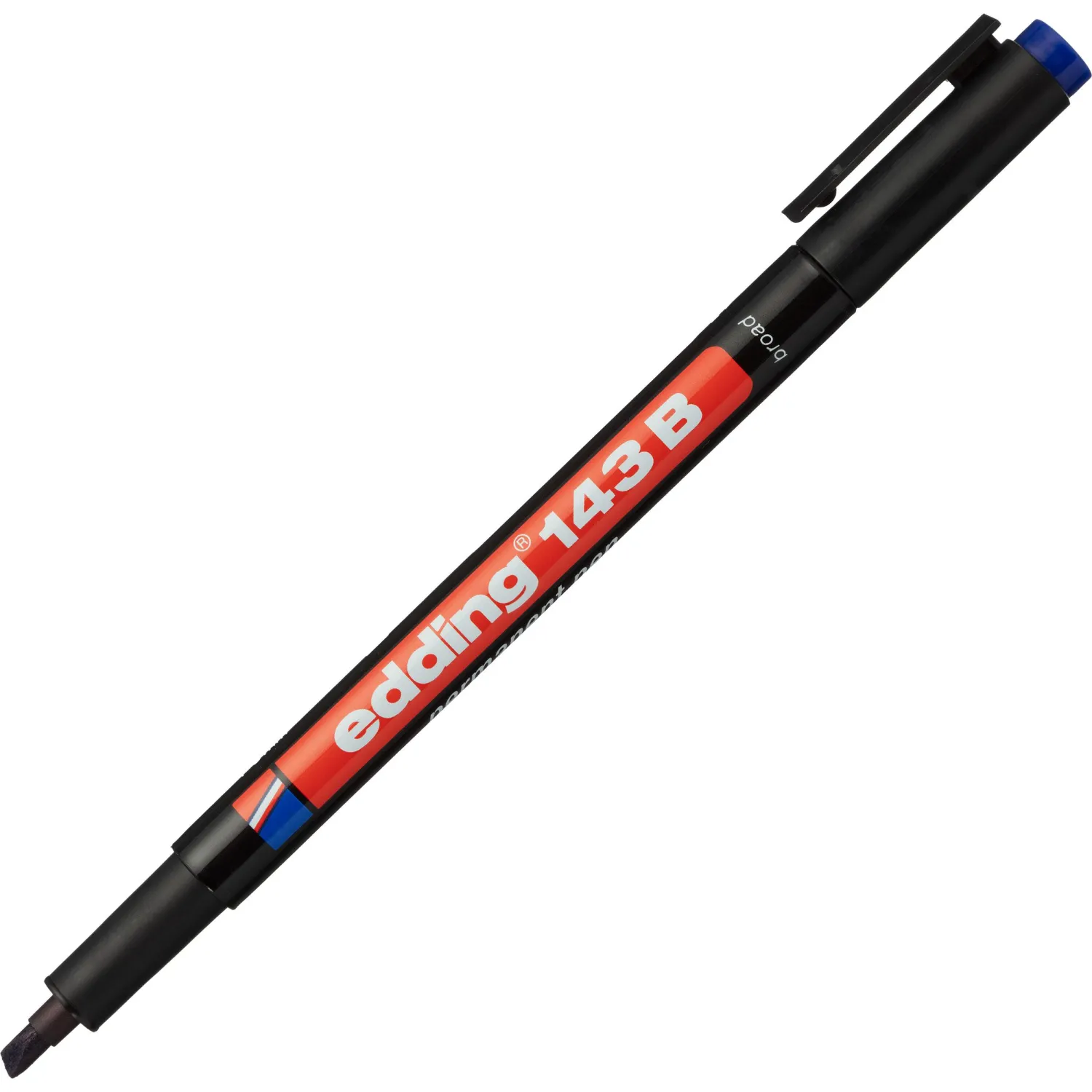 Маркер для глянц.поверх. EDDING E-143/3 B синий 1-3мм перманент - фото 2