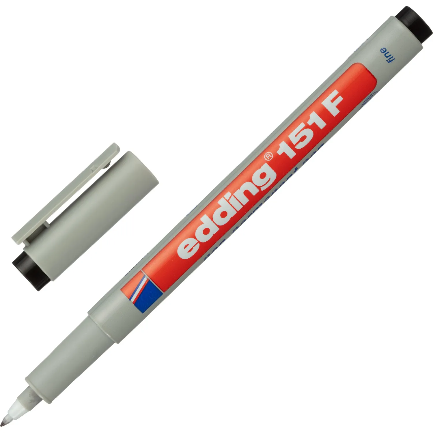 Маркер для глянц.поверх. EDDING E-151/1 F черный 0,6мм стираемый - фото 1