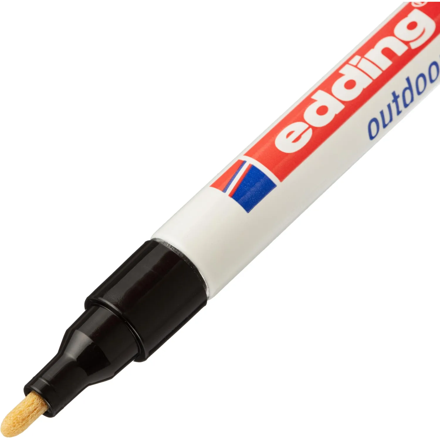 Маркер для наружных работ EDDING E-8055/1 черный 1-2мм, мет. корп. - фото 2