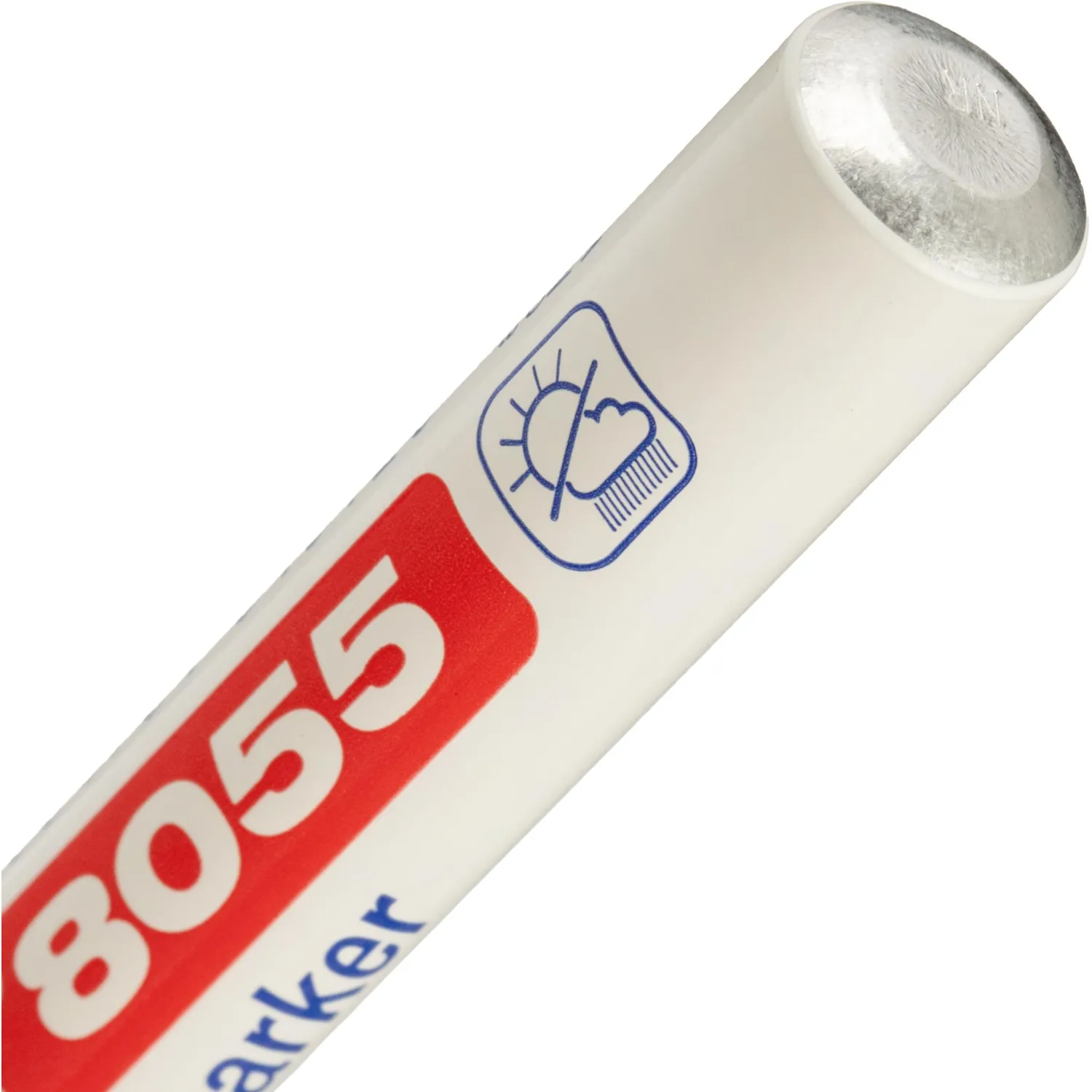 Маркер для наружных работ EDDING E-8055/1 черный 1-2мм, мет. корп. - фото 3