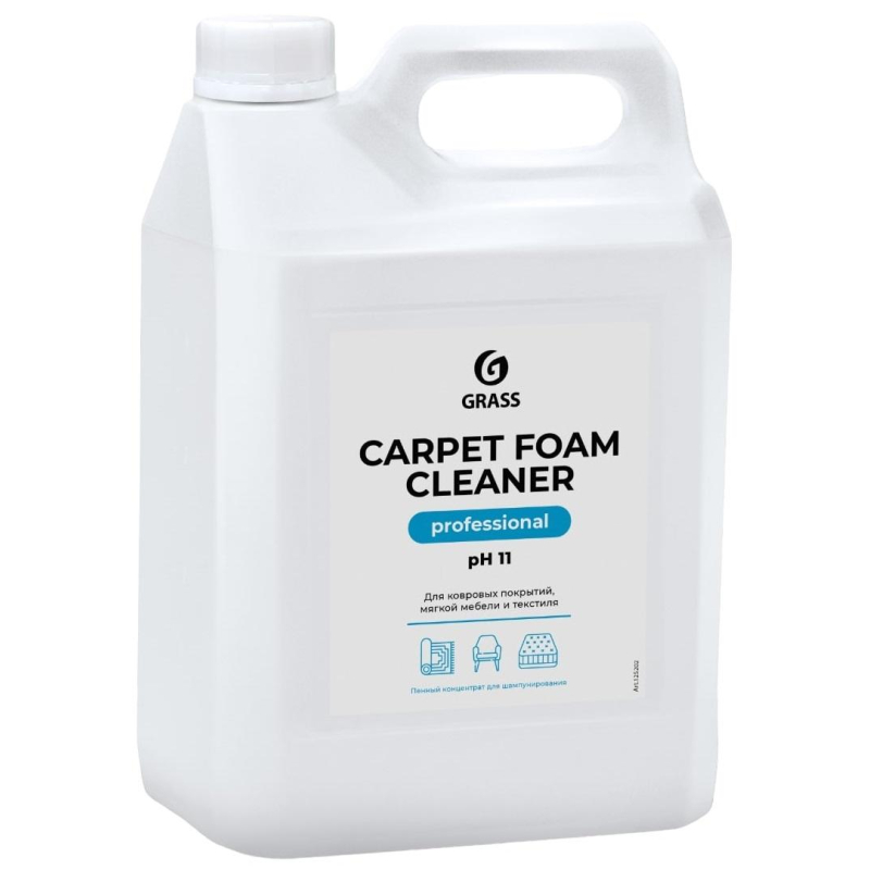 Профхим ковры шамп д/ковр.покрыт щел Grass/Carpet Foam Cleaner,5,4кг - фото 1