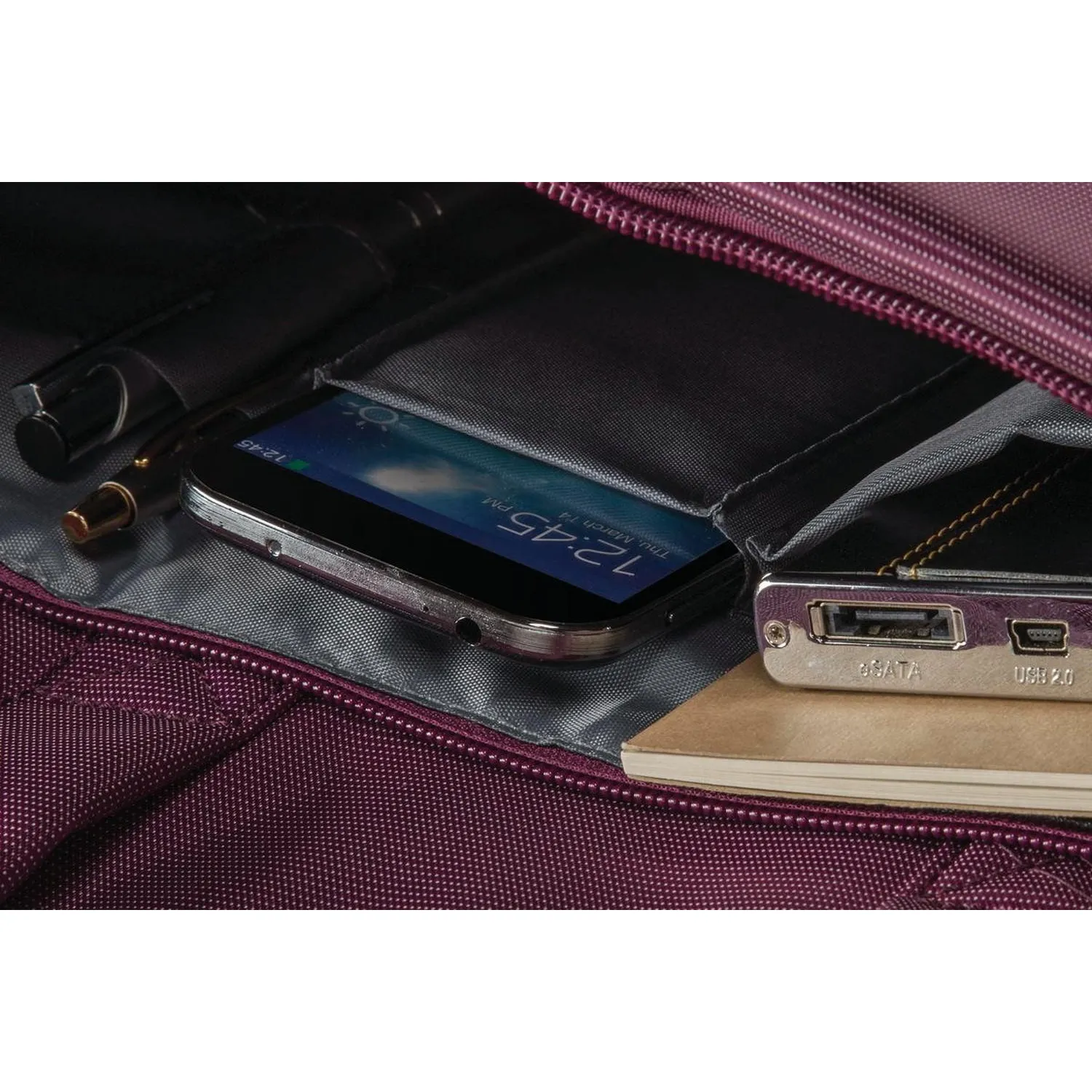 Сумка для ноутбука 15.6, RivaCase Central, фиолетовая, 8231 Purple - фото 7