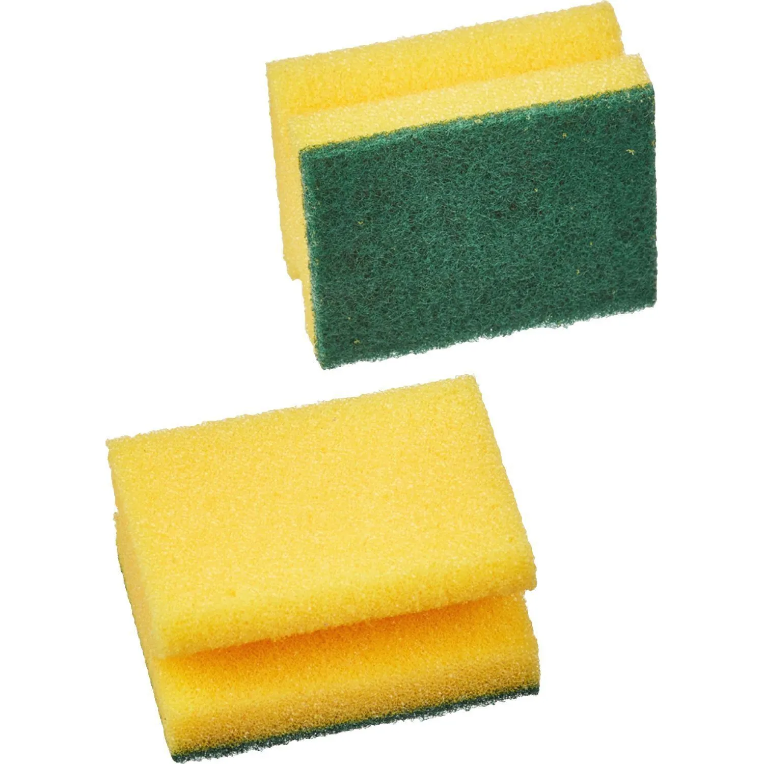 Губки для посуды Luscan 90х65х38 мм 2 шт/уп - фото 2