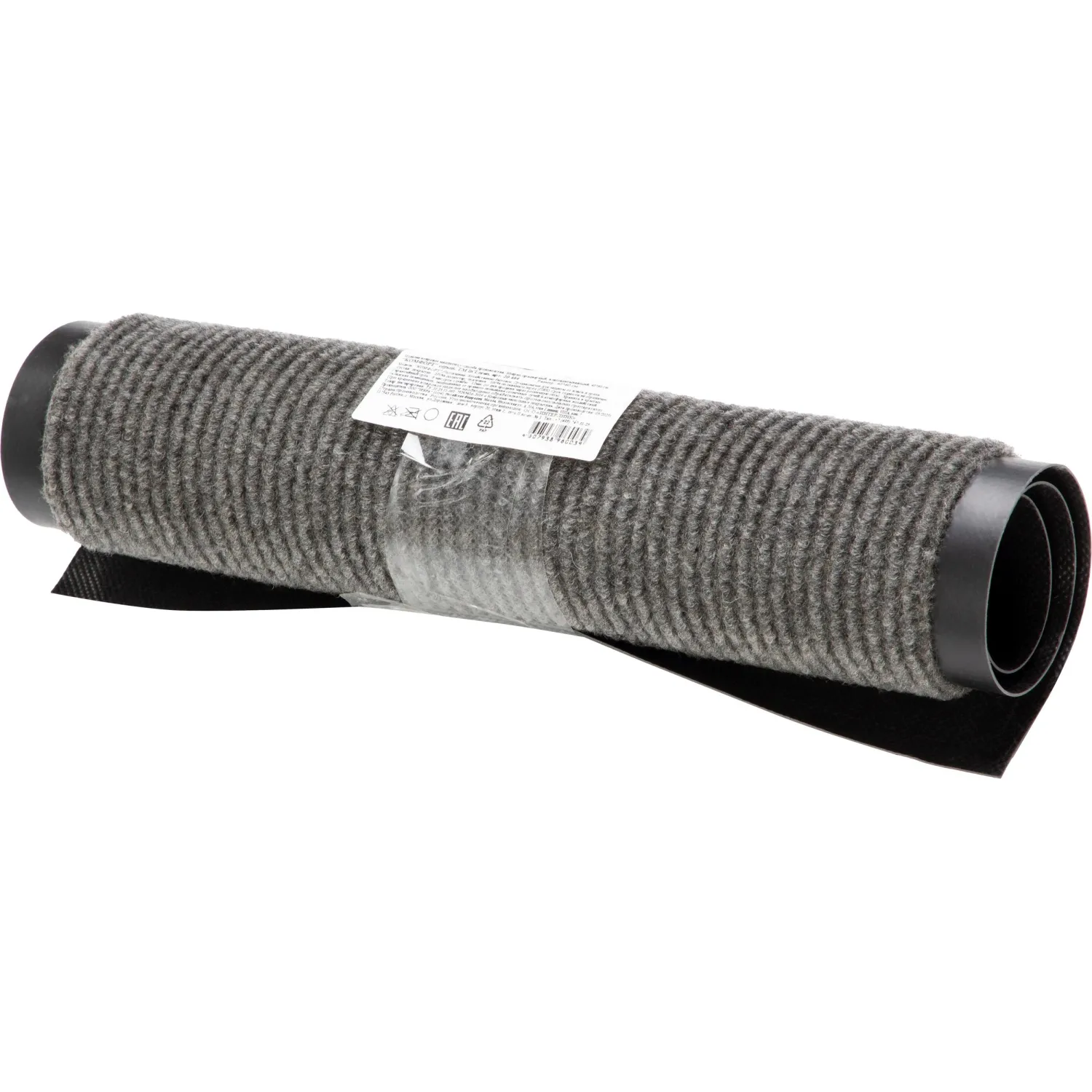 Коврик входной влаговпитывающий КОМФОРТ 40х60 см серый - фото 5