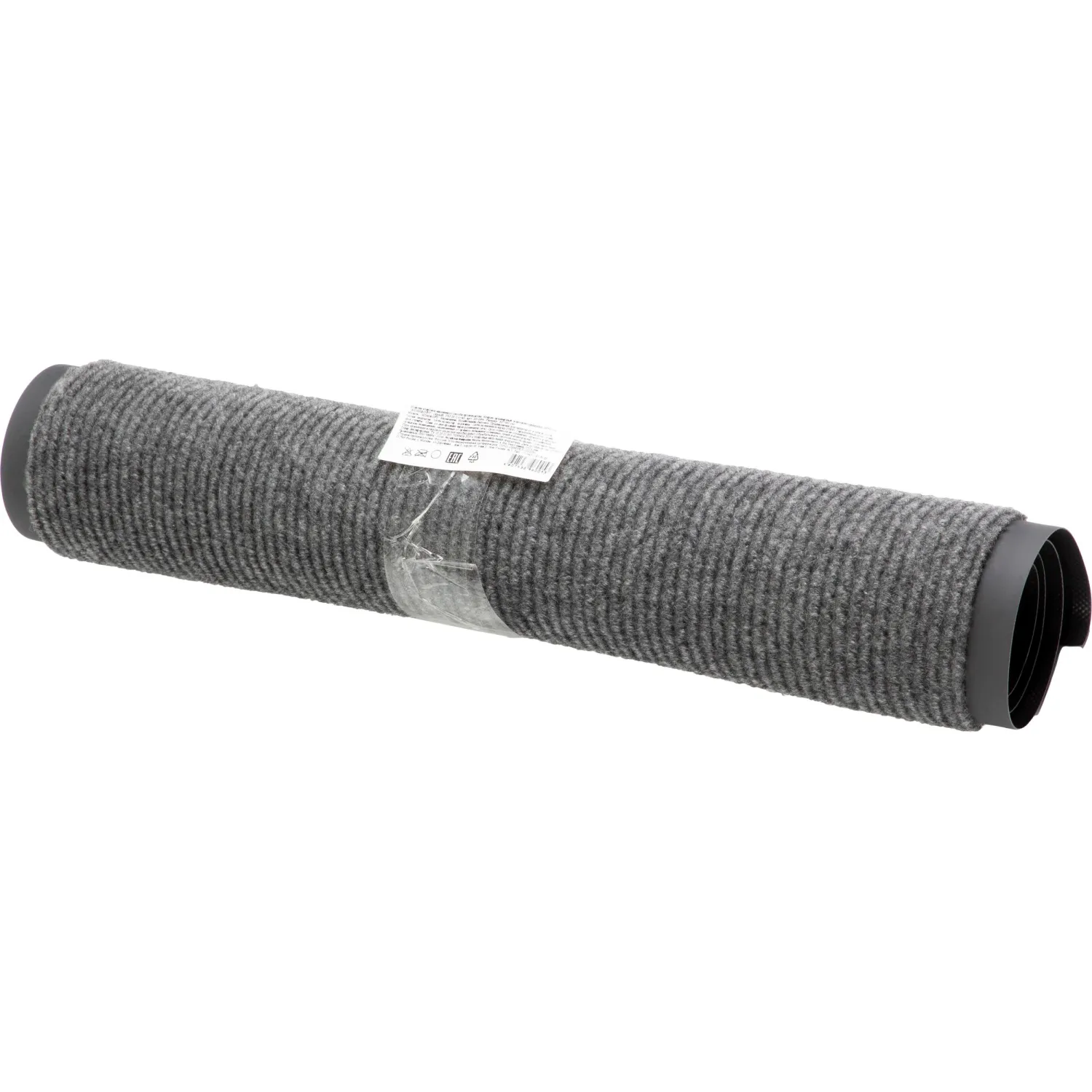 Коврик входной влаговпитывающий КОМФОРТ 60х90 см серый - фото 5