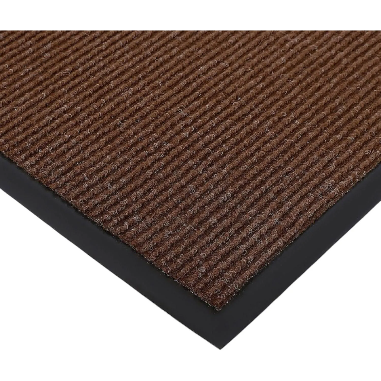 Коврик входной влаговпитывающий КОМФОРТ 60х90 см коричневый - фото 2