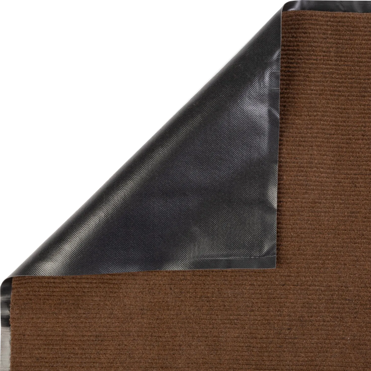 Коврик входной влаговпитывающий КОМФОРТ 90х150 см коричневый - фото 4