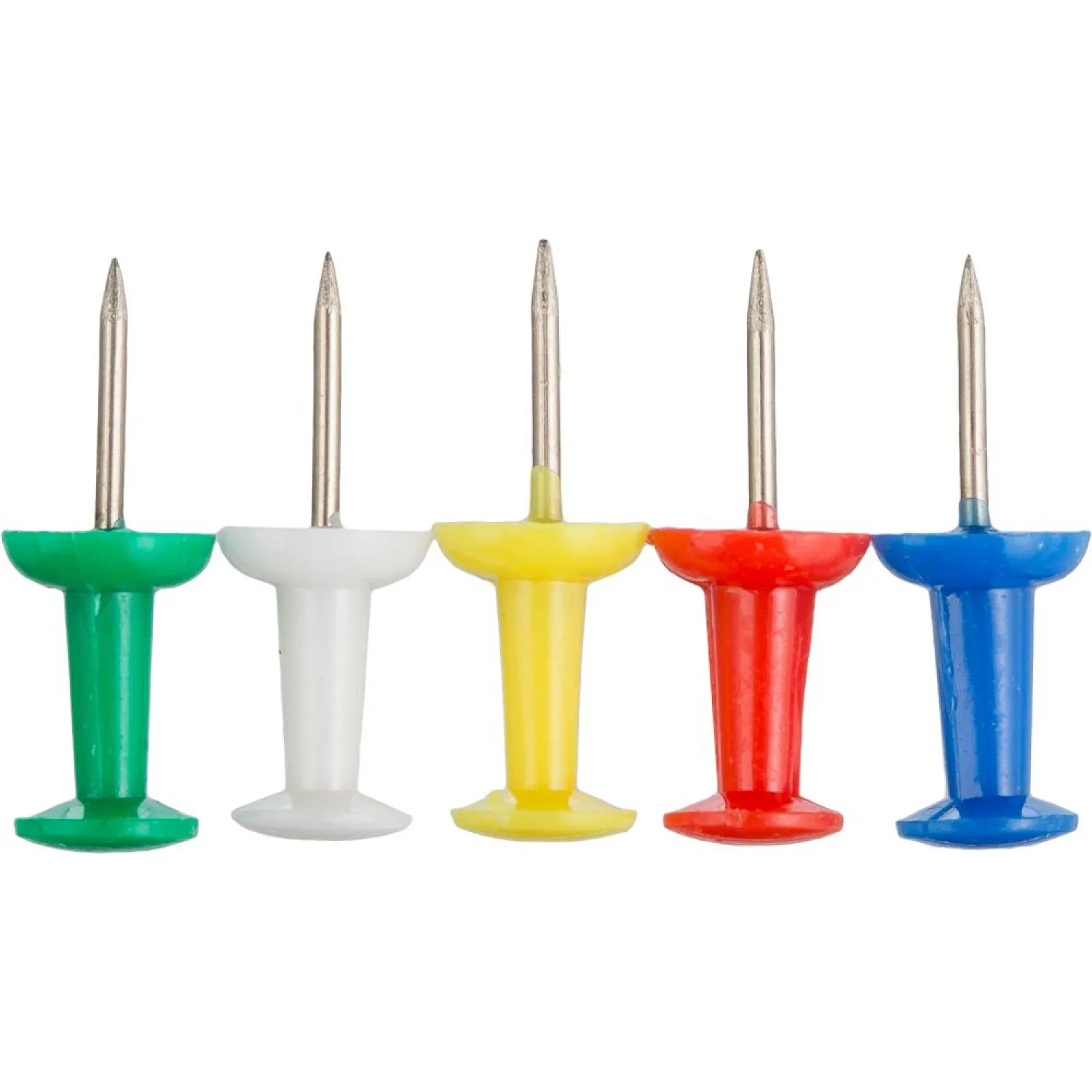 Кнопки силовые д/пробковых досок ATTACHE,плаcтик,ассорти,европодвес,30шт/уп Кнопки силовые д/пробковых досок ATTACHE,плаcтик,ассорти,европодвес,30шт/уп - фото 2