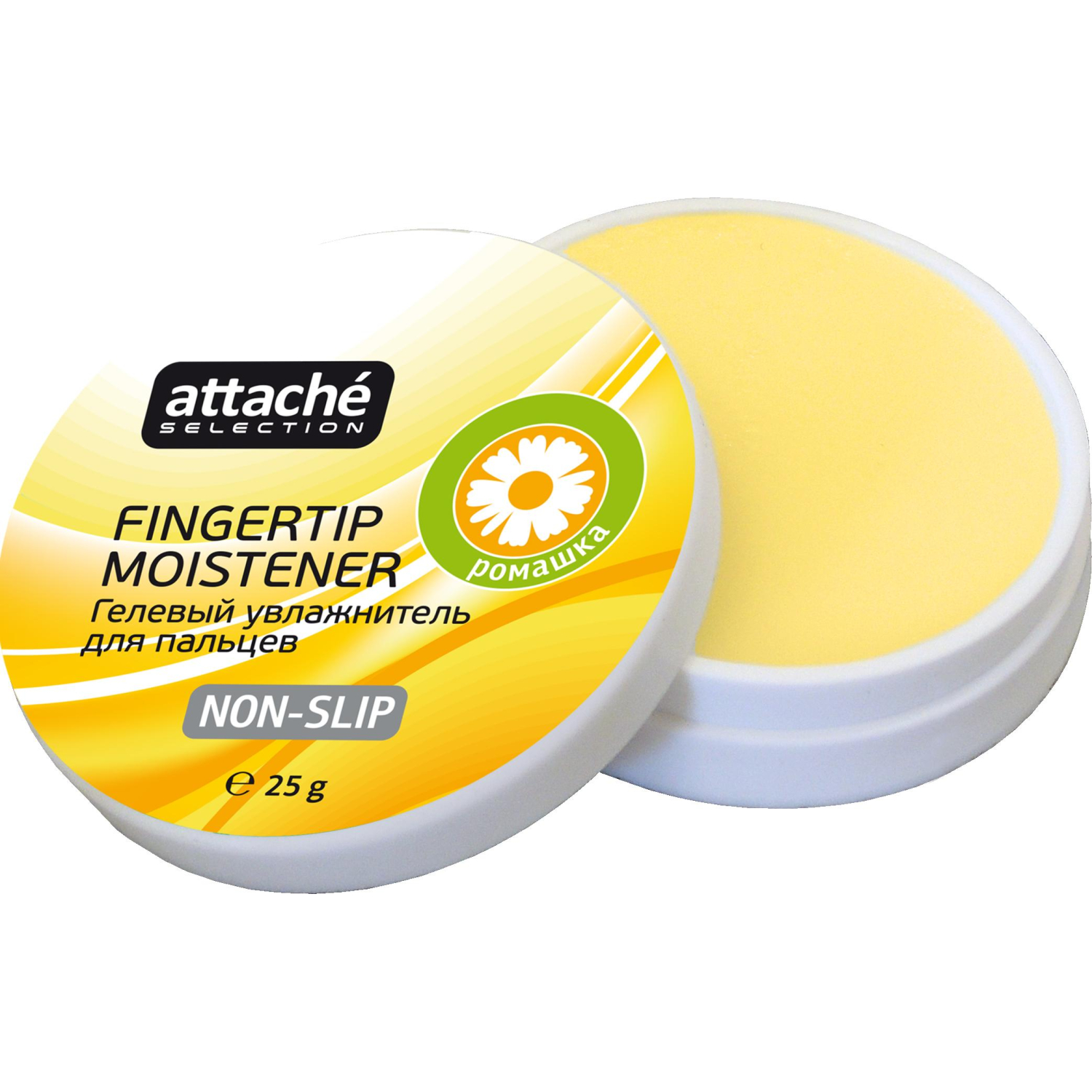 Подушка для смачивания пальцев гелевая гелевая Attache Selection Ромашка, 2 Подушка для смачивания пальцев гелевая гелевая Attache Selection Ромашка, 2 - фото 1
