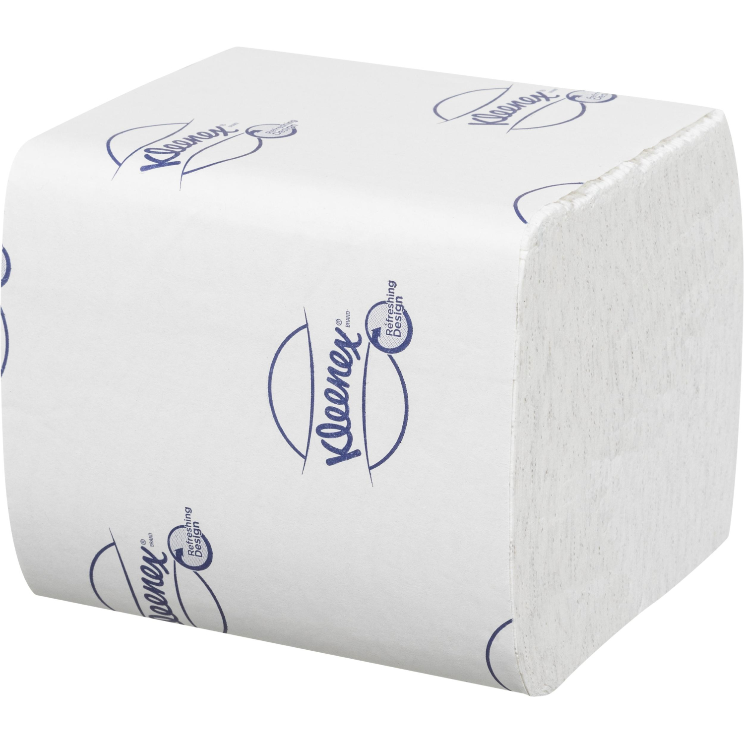 Бумага туалетная листовая д/дисп KK Kleenex 2сл белая 200л 36 пач/уп_8408 - фото 2