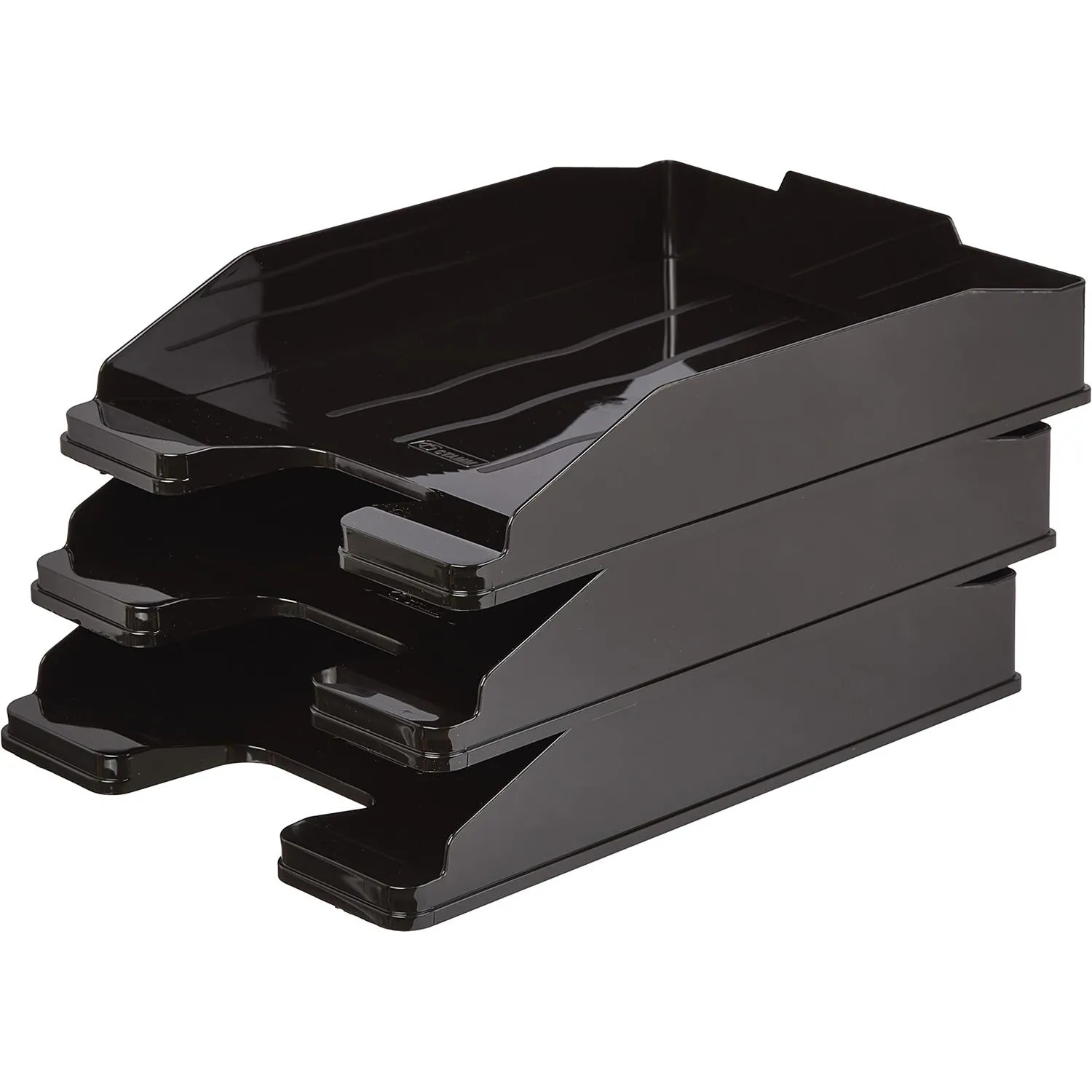 Лоток горизонтальный Attache Economy черный, ОФ 444 - фото 2