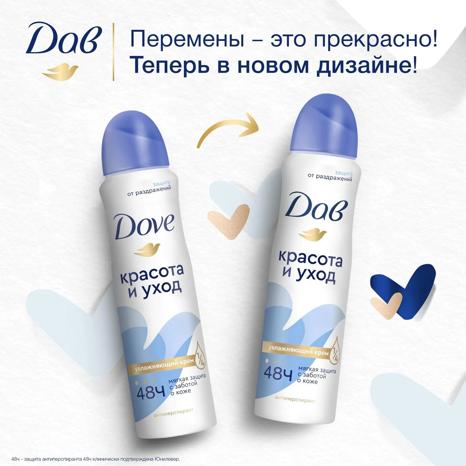 Дезодорант-антиперспирант ДАВ Оригинал аэрозоль 150 мл - фото 3