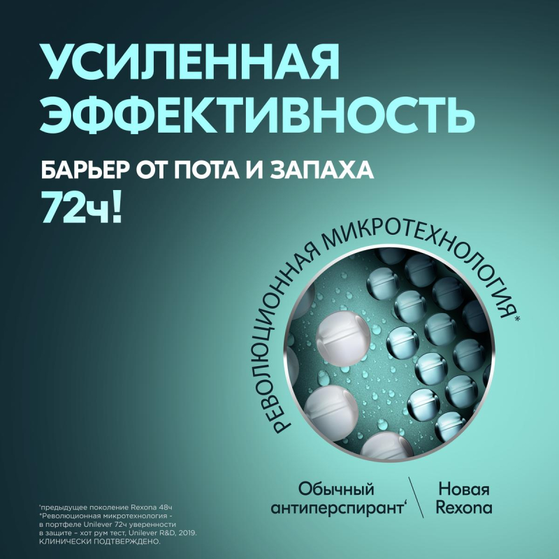 Дезодорант-антиперспирант РЕКСОНА Men Невидимый на черном и белом аэрозоль1 - фото 11