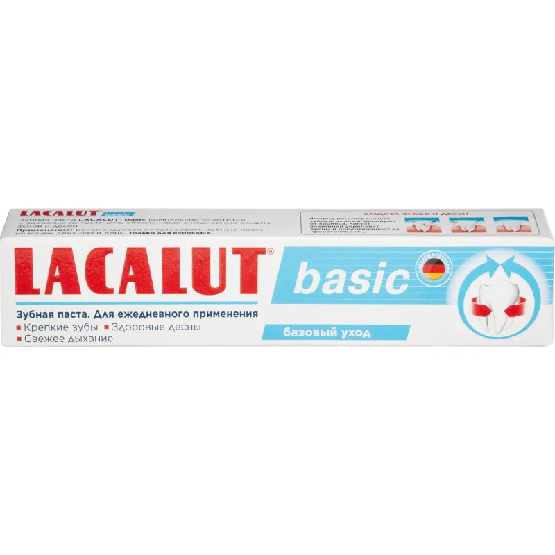 Зубная паста LACALUT Бейсик 75 мл 666289 - фото 3