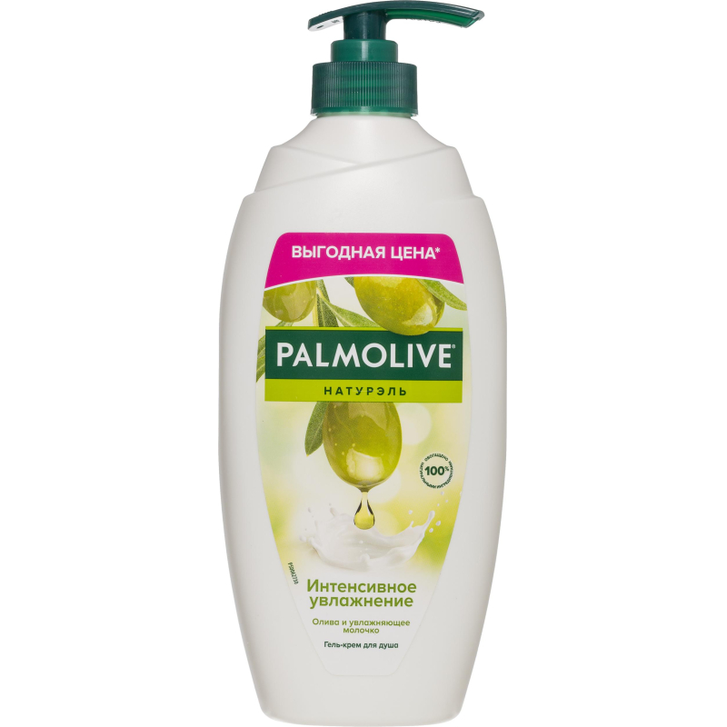 Гель для душа Palmolive Интенсивное увлажнение Олива и Увлаж молочко 750мл - фото 2