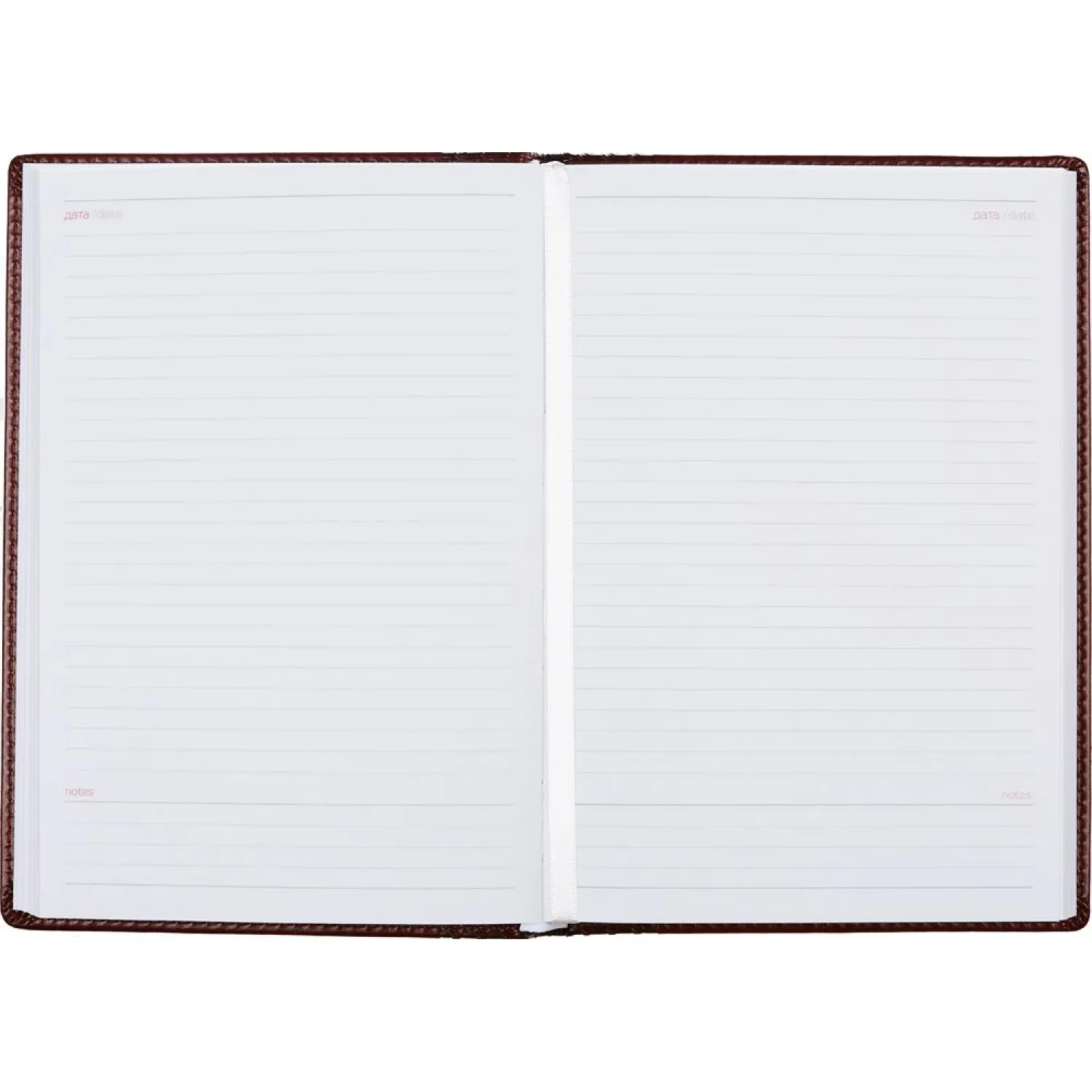 Ежедневник недатированный корич, тв.пер, 140х200, 160л, Lozanna AZ052/brown - фото 3
