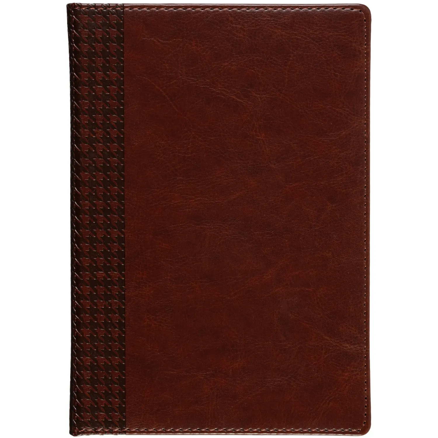 Ежедневник недатированный корич, тв.пер, 140х200, 160л, Lozanna AZ052/brown - фото 4