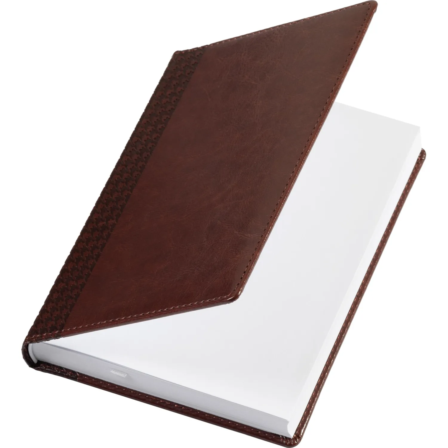 Ежедневник недатированный корич, тв.пер, 140х200, 160л, Lozanna AZ052/brown - фото 7