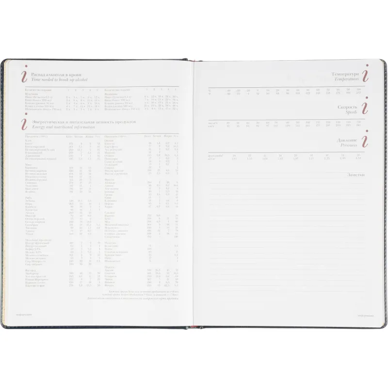 Ежедневник недатированный А4, Sidney Nebraska синий, 3-539/04 Ежедневник недатированный А4, Sidney Nebraska синий, 3-539/04 - фото 15