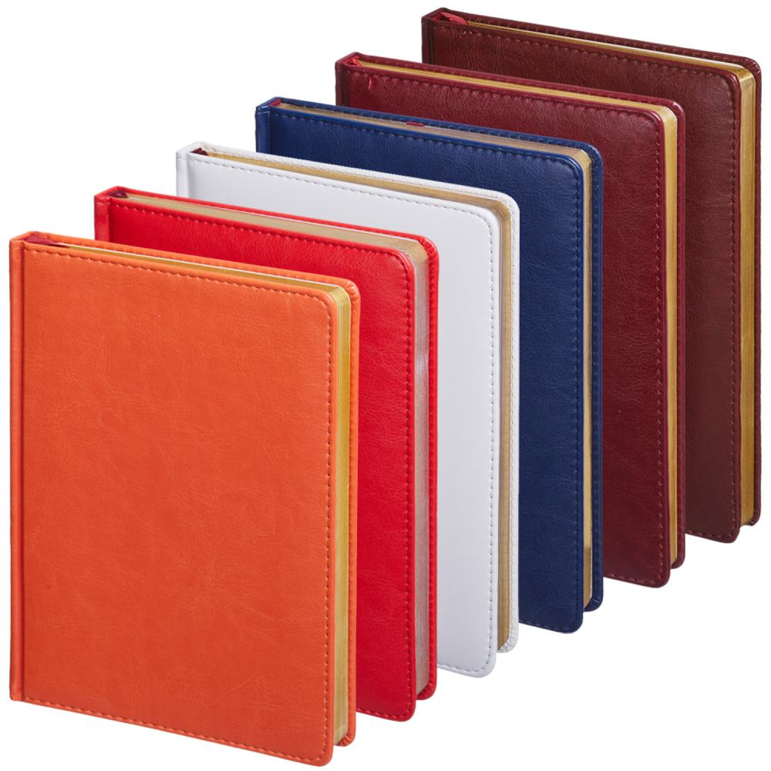 Ежедневник недатированный красн,А5,145х205мм,136л, Sidney NEBRASKA 3-128/08 - фото 7