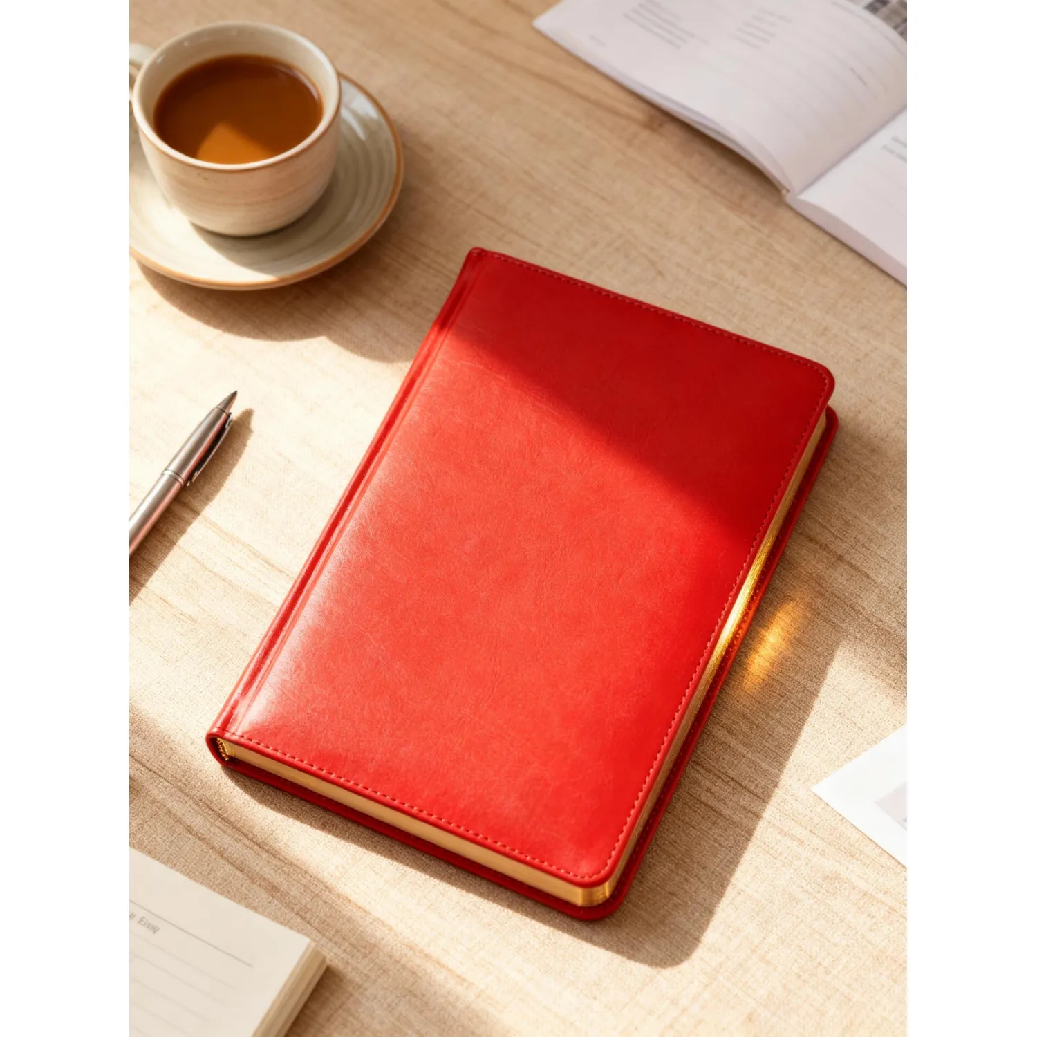 Ежедневник недатированный красн,А5,145х205мм,136л, Sidney NEBRASKA 3-128/08 - фото 15