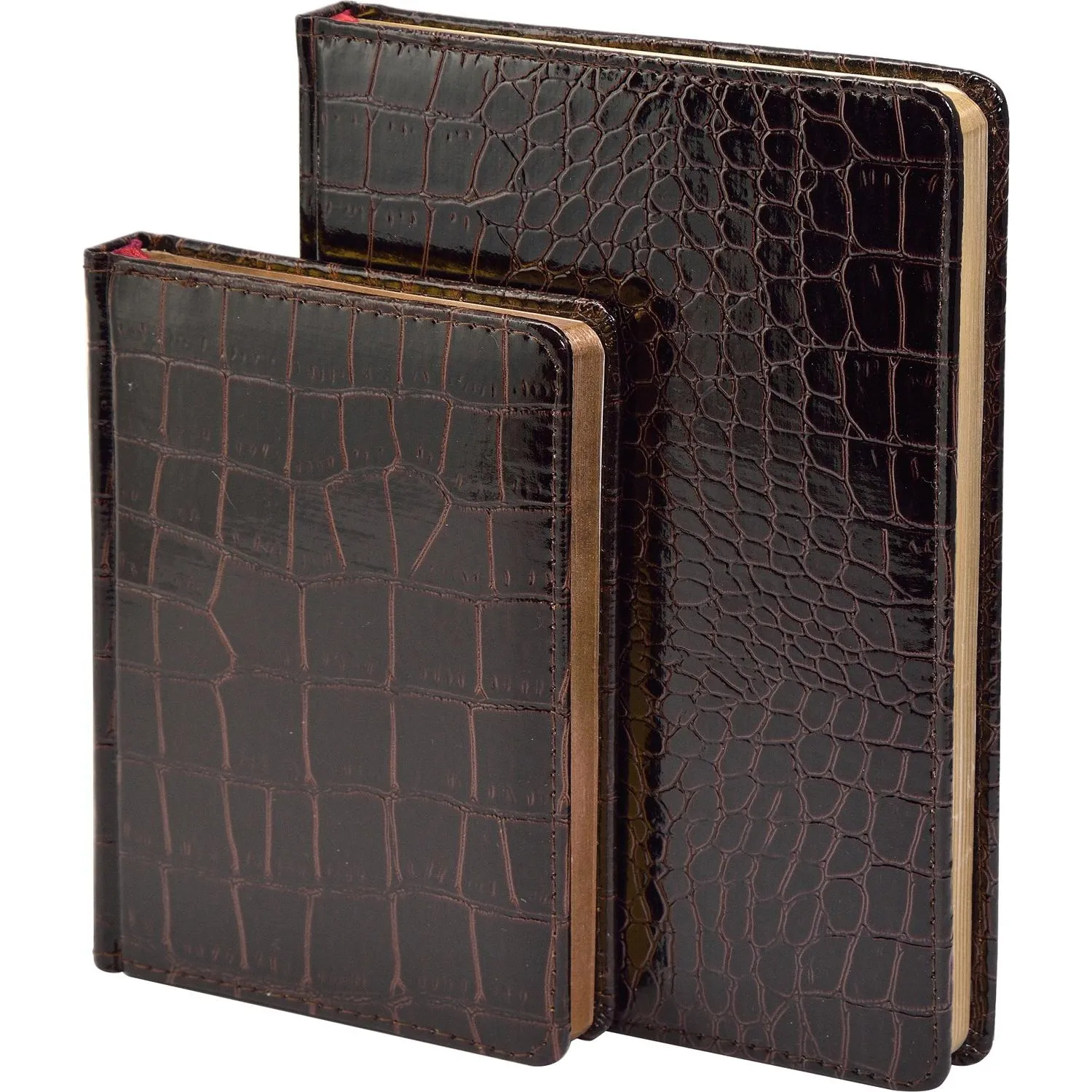 Ежедневник недатированный А6+ Caiman (коричневый)3-498 Д - фото 2