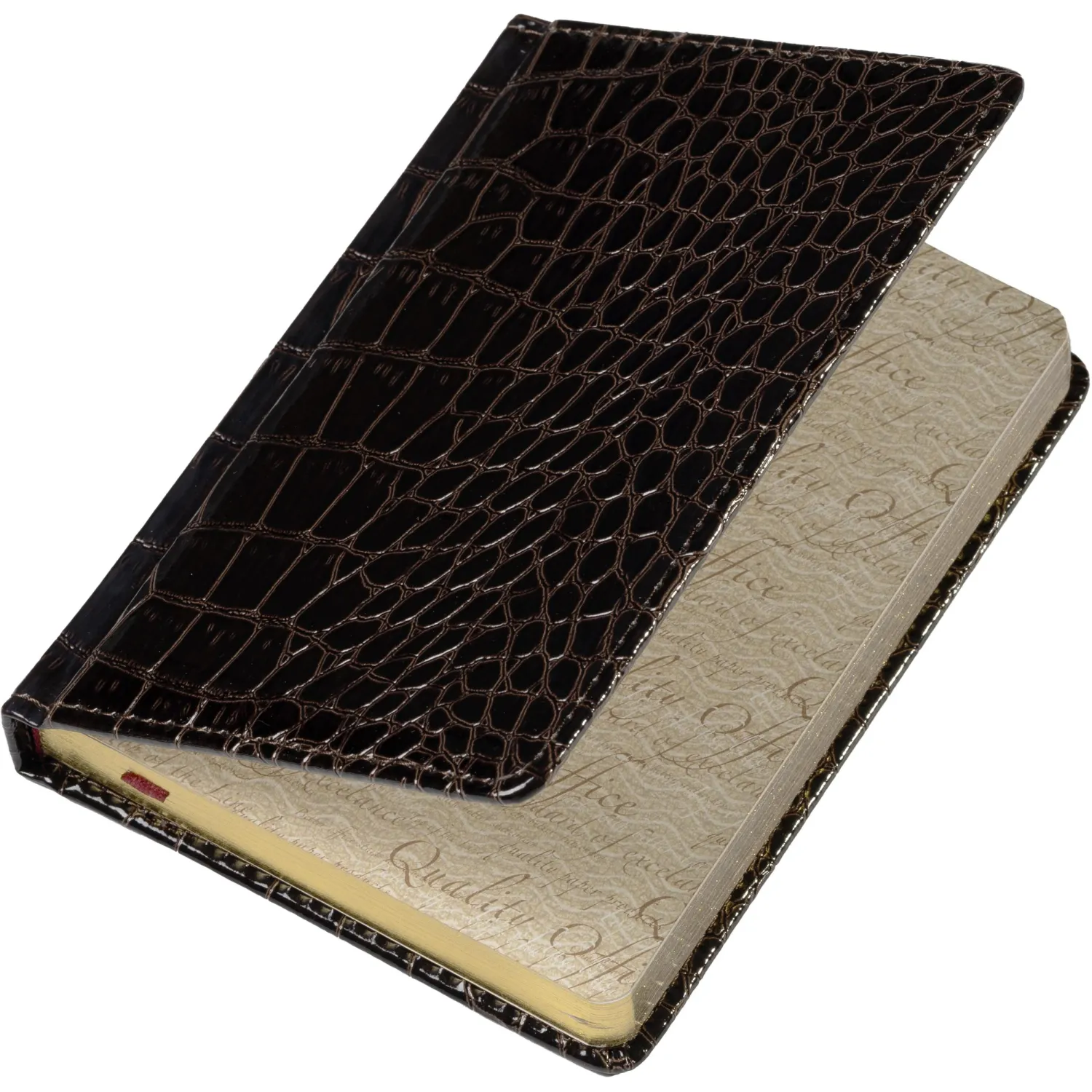 Ежедневник недатированный А6+ Caiman (коричневый)3-498 Д - фото 7