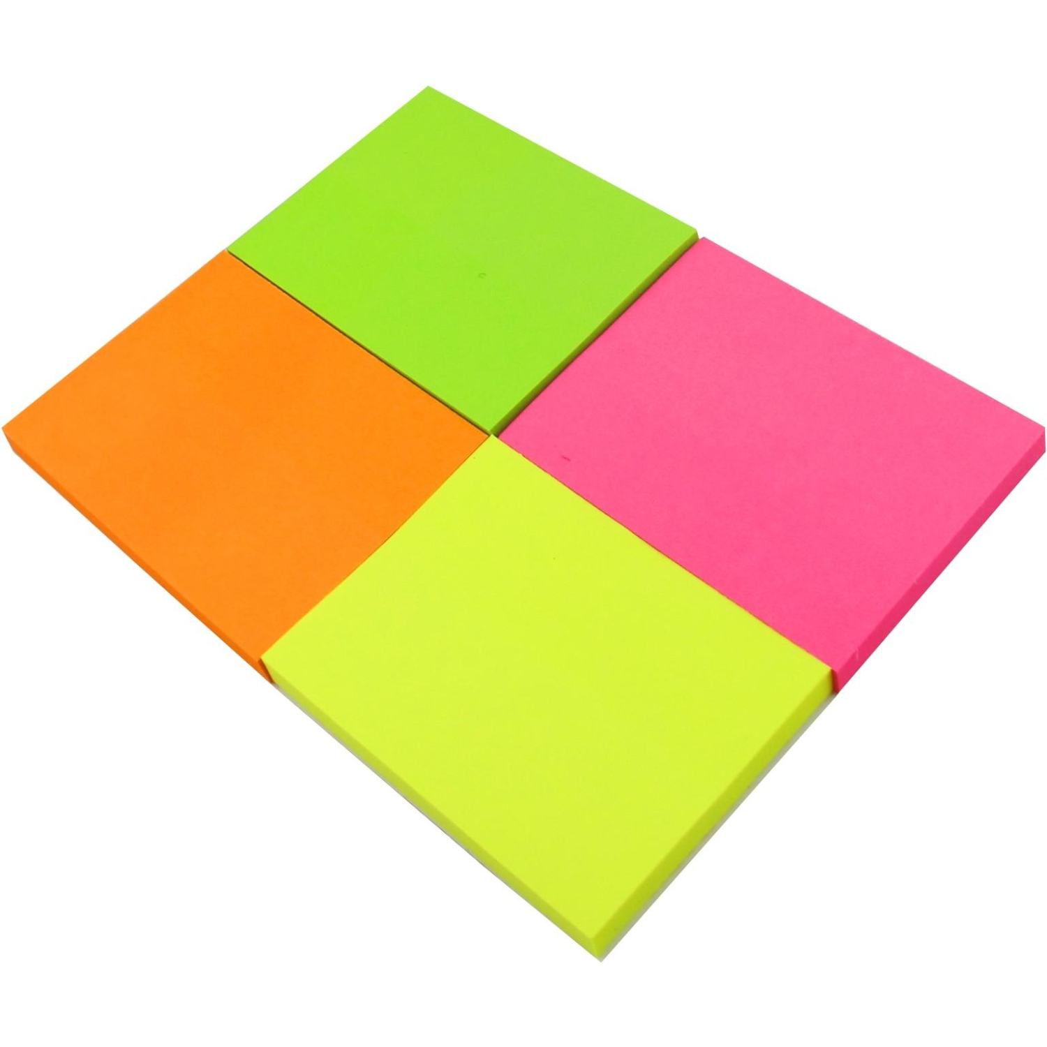 Стикеры Kores бум.для зам. 40х50 неон.гамма 4шт./уп.по 50л. &#039;48450 - фото 3