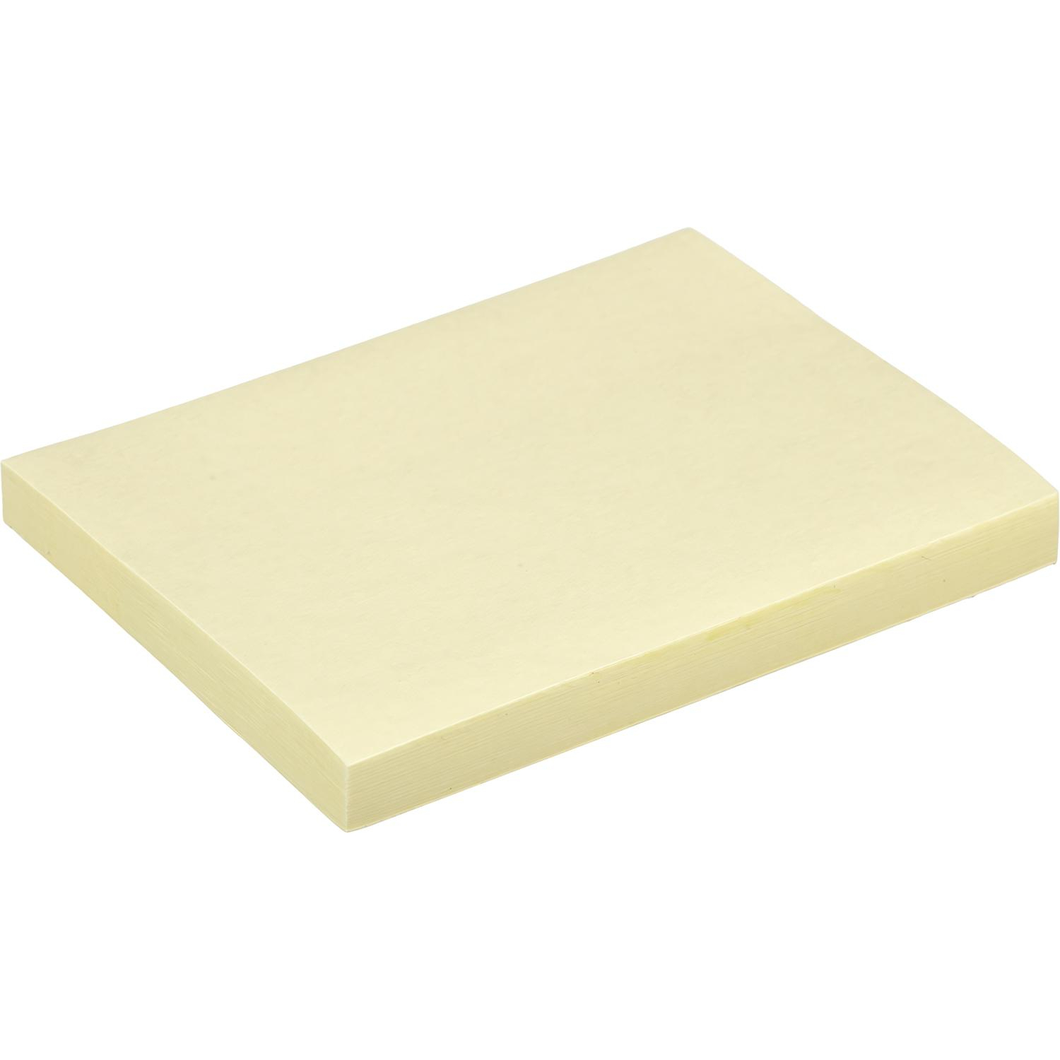 Стикеры Kores бум.для зам. 100х75 желтая 100л. &#039;46100 - фото 2