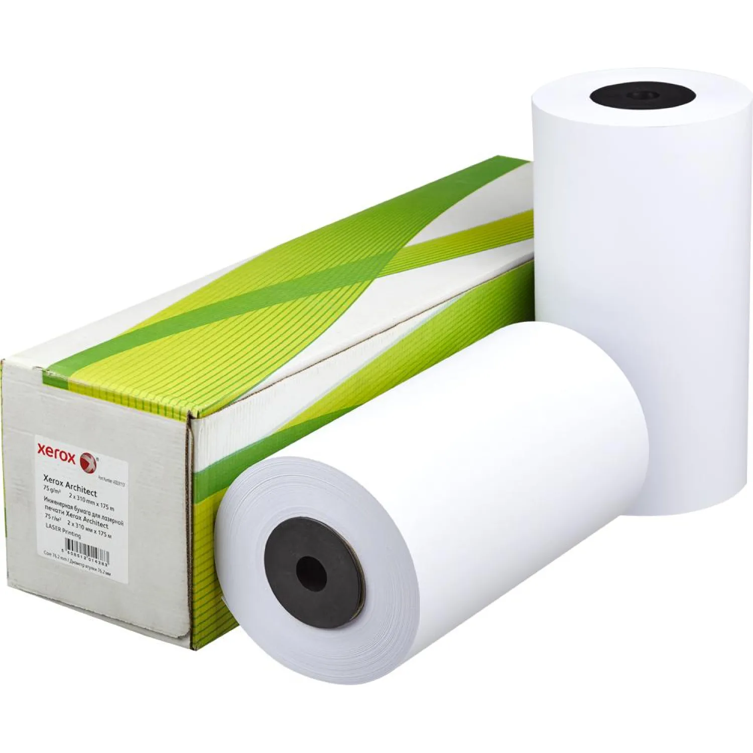 Бумага широкоформатная Xerox XES 75г 310ммх175м 76мм - фото 1