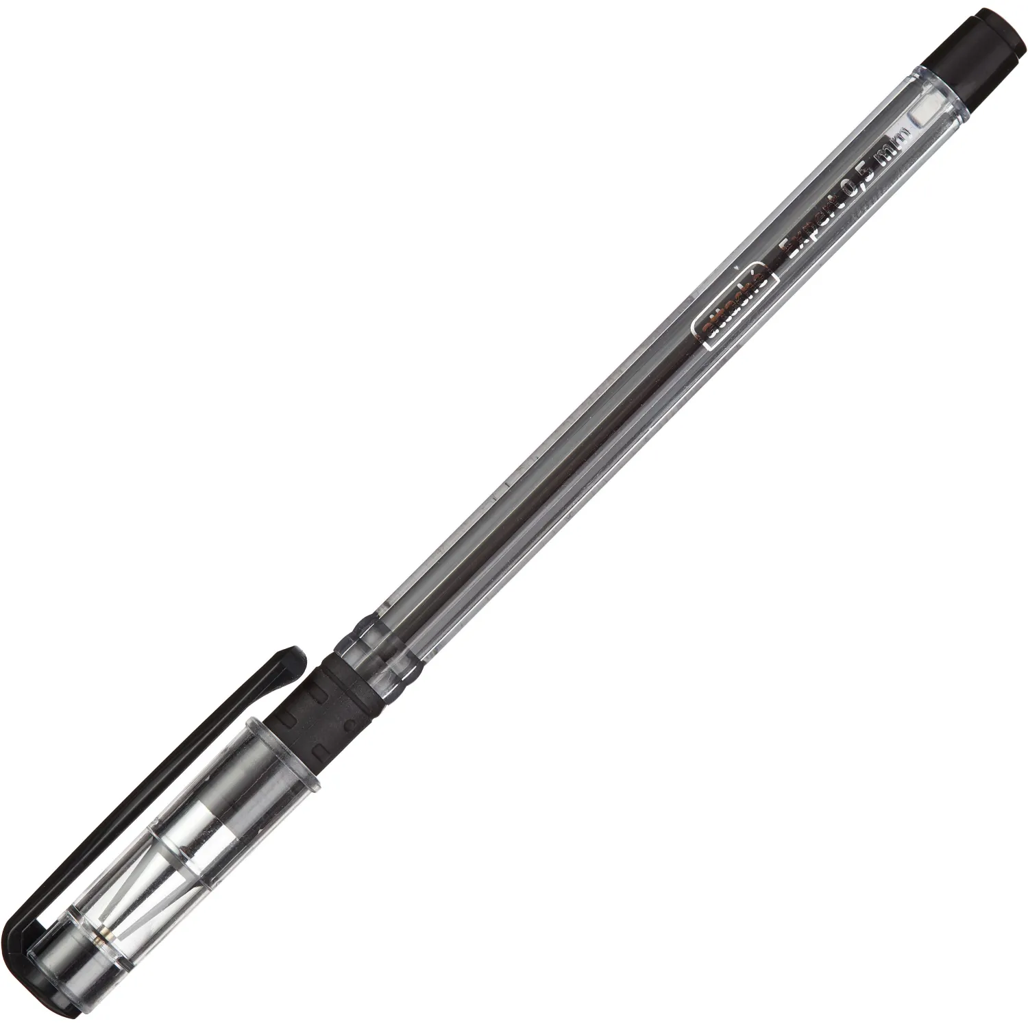 Ручка шариковая неавтомат. Attache Expert с манж, масл, черн.стерж - фото 2