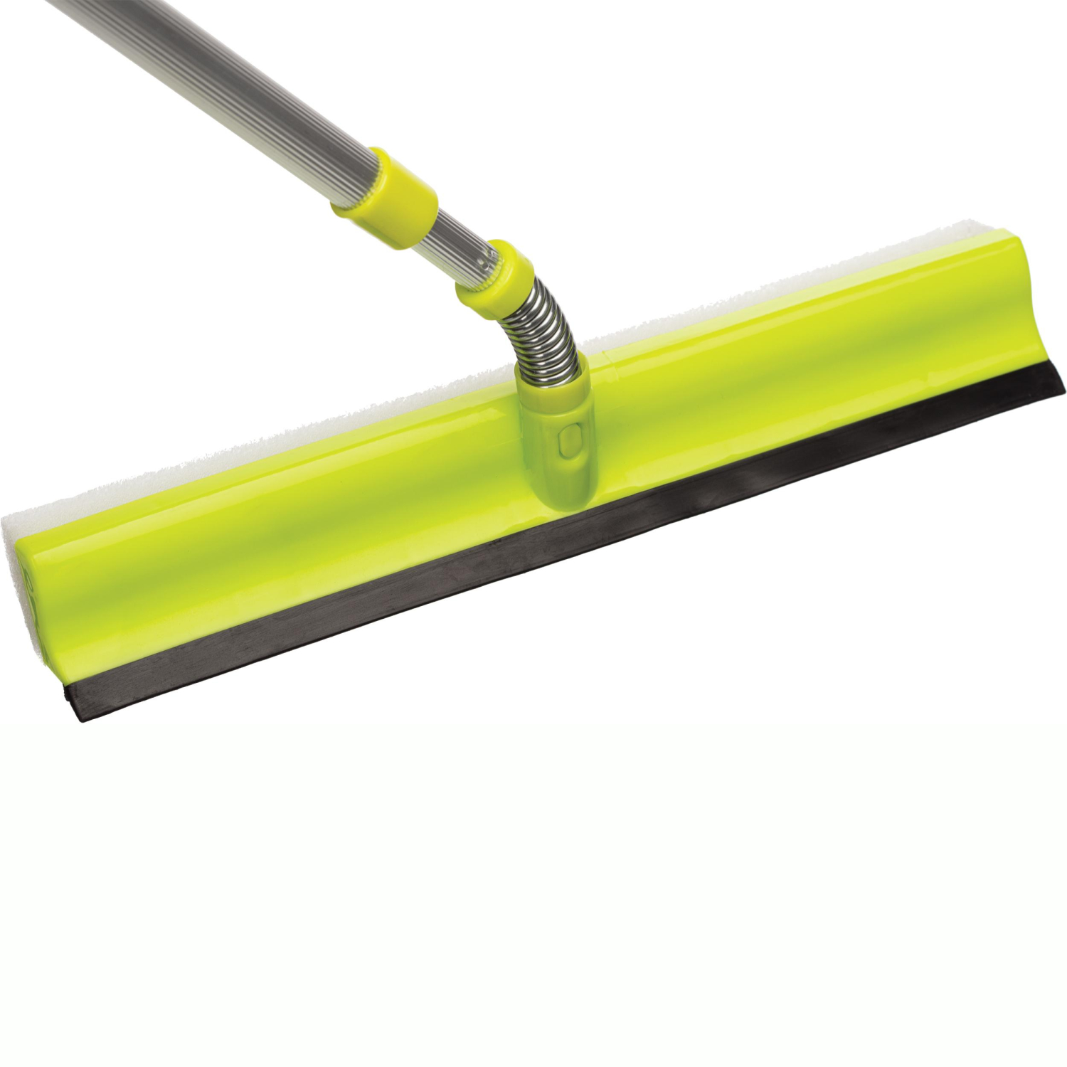 Швабра для мытья окон Home Queen сгон(склиз) губка, ручка телескопическая - фото 3