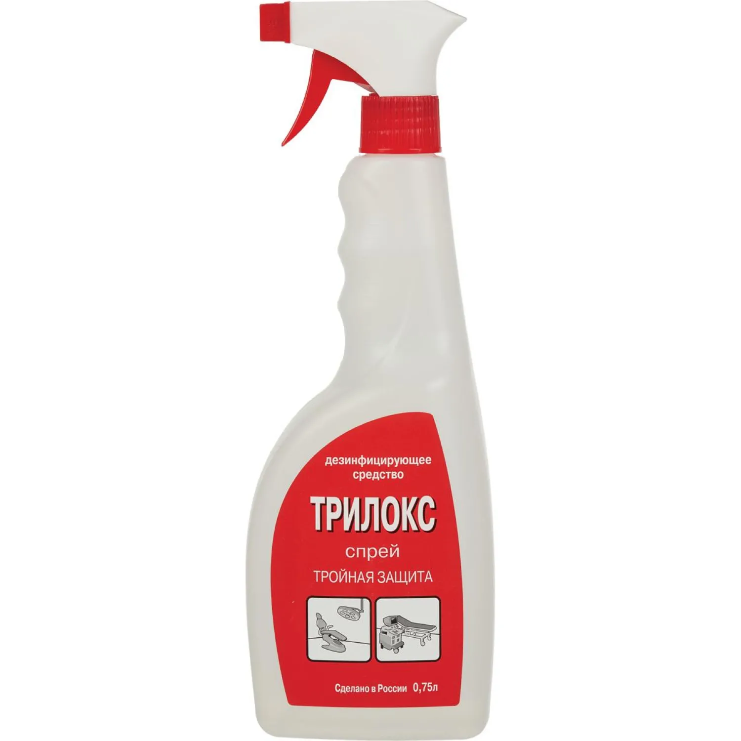 Дезинфицирующий спрей Трилокс-Спрей 750 мл Дезинфицирующий спрей Трилокс-Спрей 750 мл - фото 1