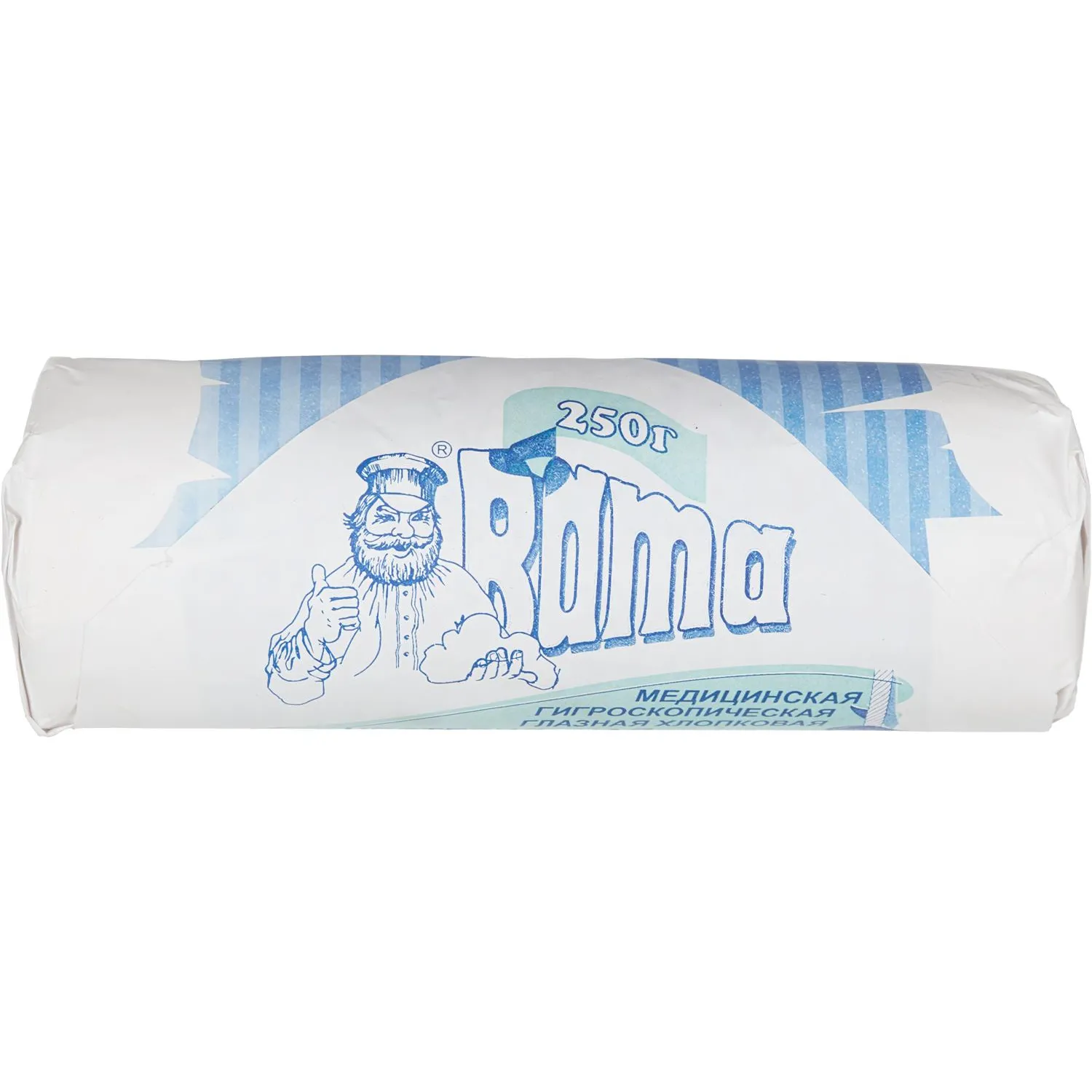 Вата хирург. нестер.Глазная 250г 60шт/уп Ем.Савостинъ ШК1413 - фото 2