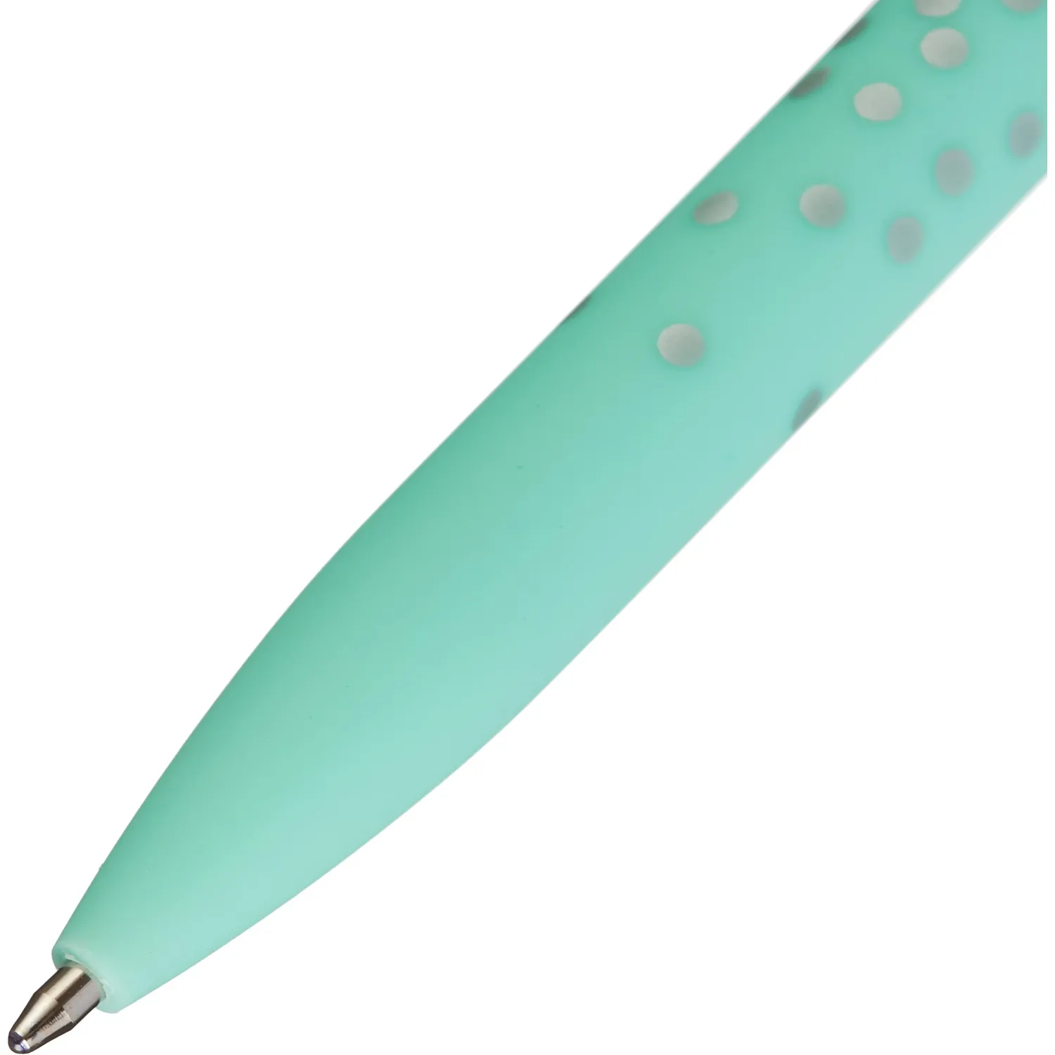 Ручка шариковая автомат. Attache Romance масл Soft touch,зел корп,син - фото 3