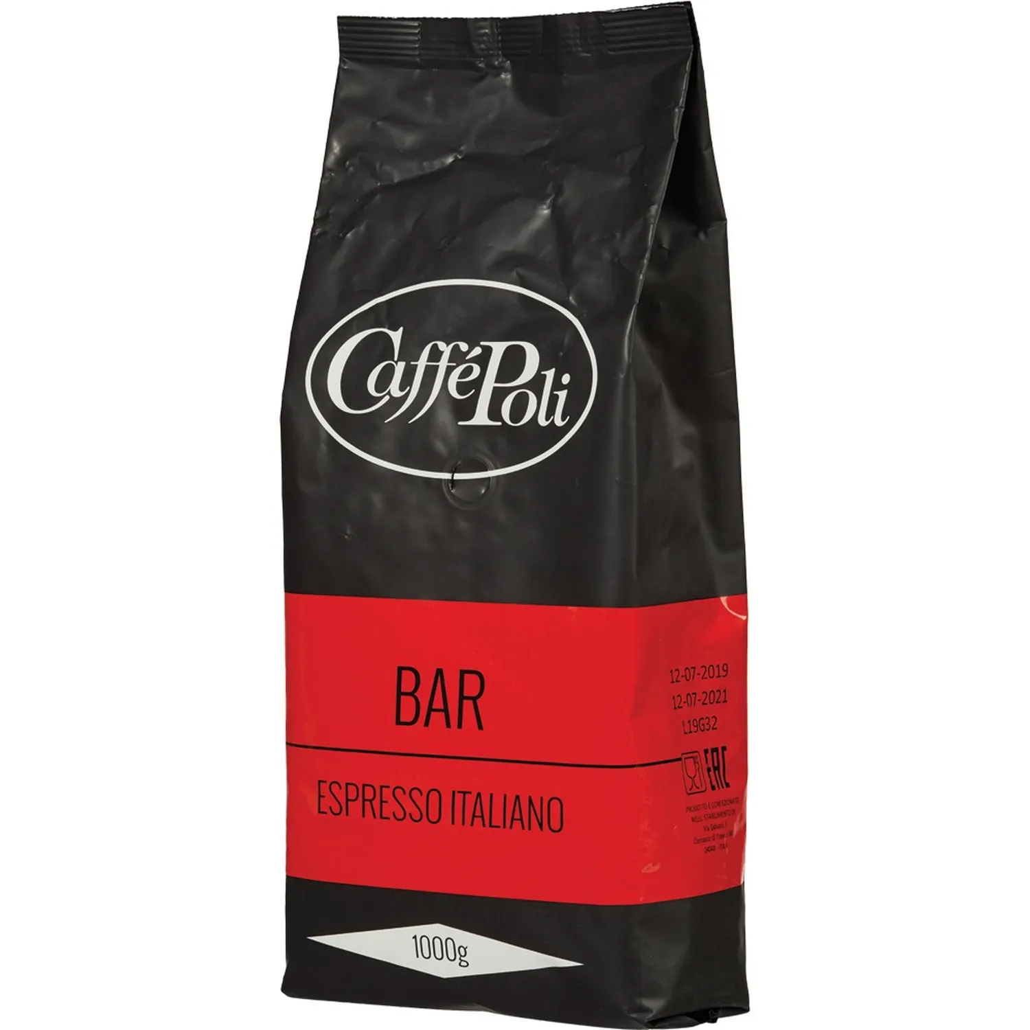 Кофе Caffe Poli Bar в зернах, 1 кг. - фото 3