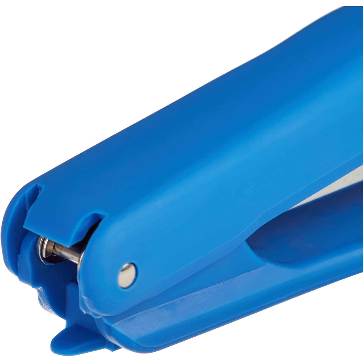 Степлер Attache Comfort до 12 лис., soft touch покрыт, синий,№10 антистеп - фото 3