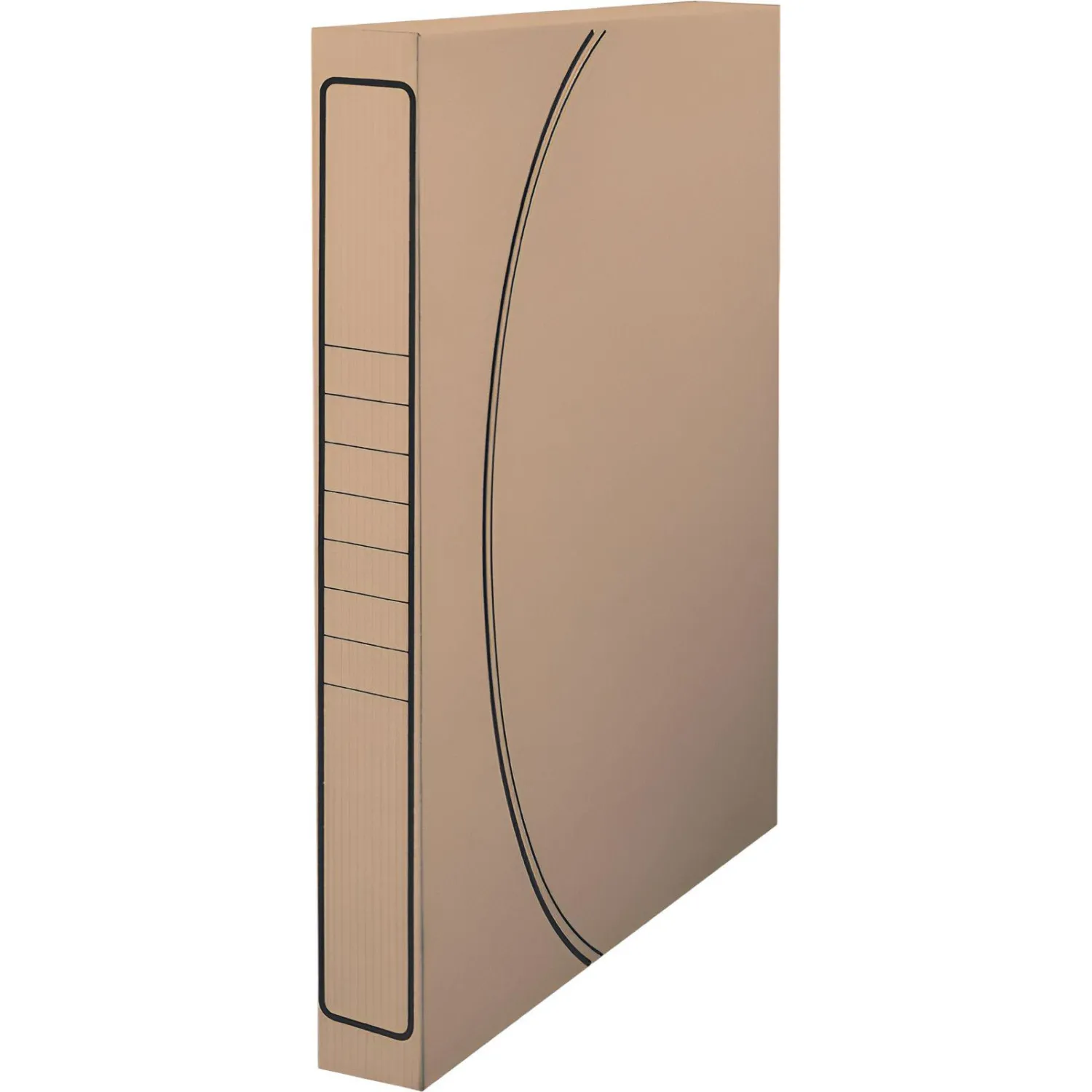 Короб архивный с вырубным замком  А3, 432х320х50 - фото 2