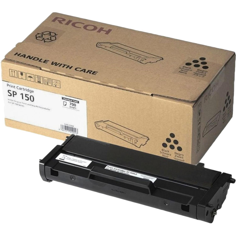 Картридж лазерный Ricoh SP 150HE (408010) чер. пов.емк. для SP 150 - фото 1