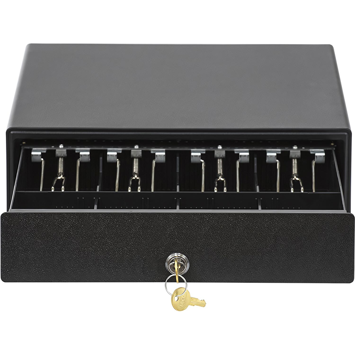 Денежный ящик АТОЛ CD-330-B черный, 330x380x90, 24V - фото 4