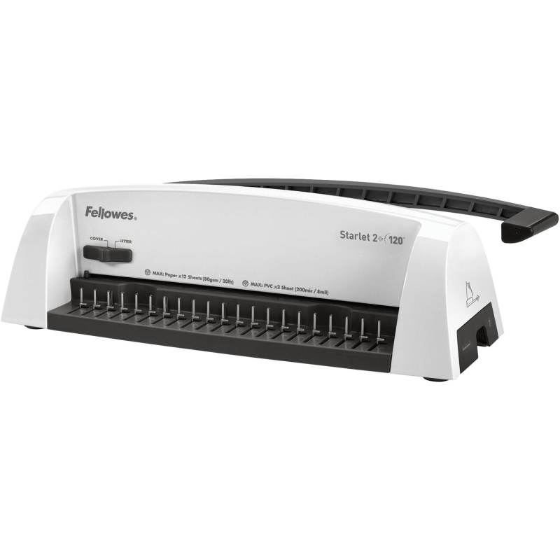Брошюровщик Fellowes Starlet 2+, А4, 12л./120л., пл.пруж. - фото 1