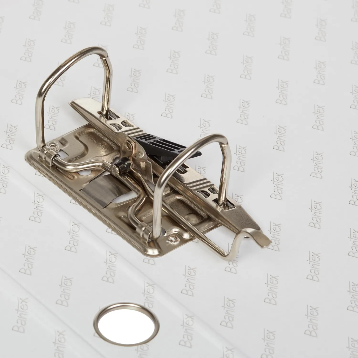 Папка-регистратор ECONOMY PLUS, 50мм, фуксия, ПБП1, карм.кор.,мет.уг - фото 2