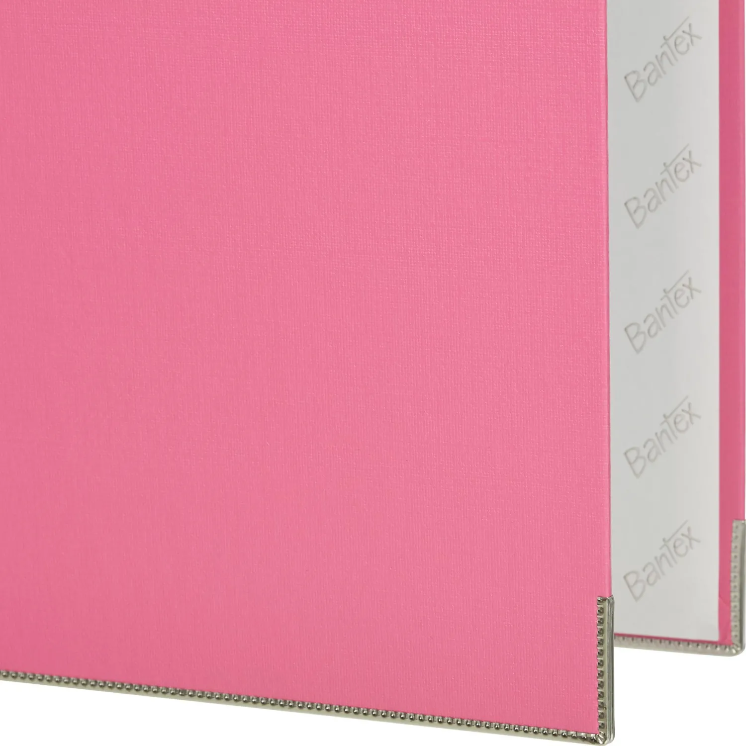 Папка-регистратор ECONOMY PLUS, 50мм, фуксия, ПБП1, карм.кор.,мет.уг - фото 3