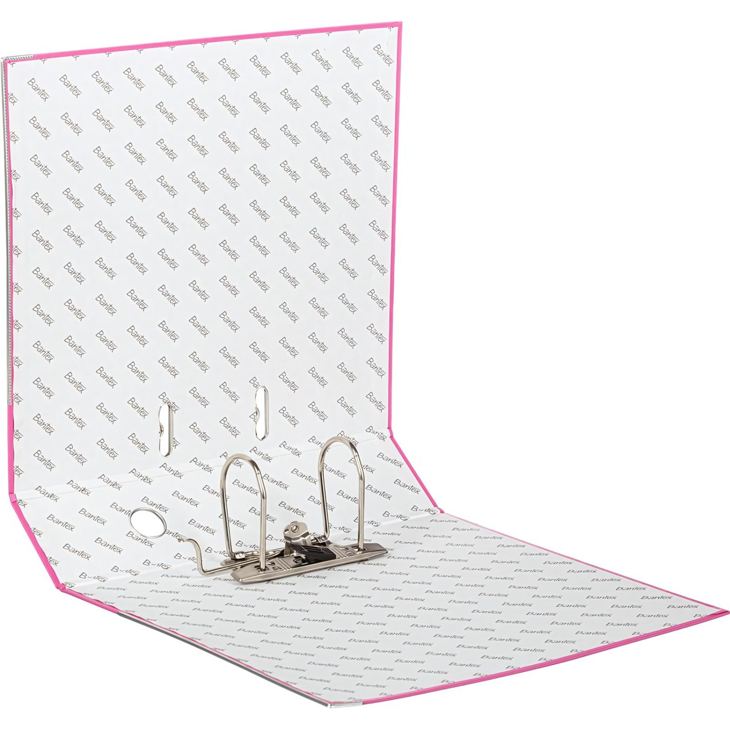 Папка-регистратор ECONOMY PLUS 80мм, фуксия, ПБП1, карм.кор.,мет.уг - фото 7