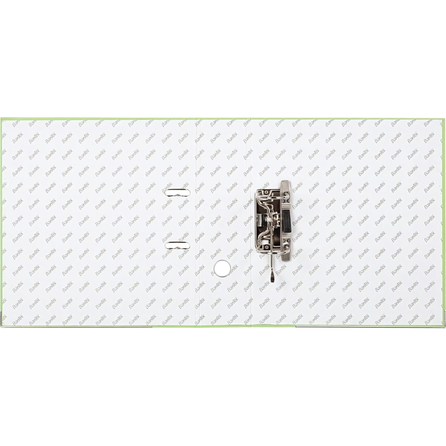 Папка-регистратор ECONOMY PLUS 80мм, лайм, ПБП1, карм.кор.,мет.уг - фото 6