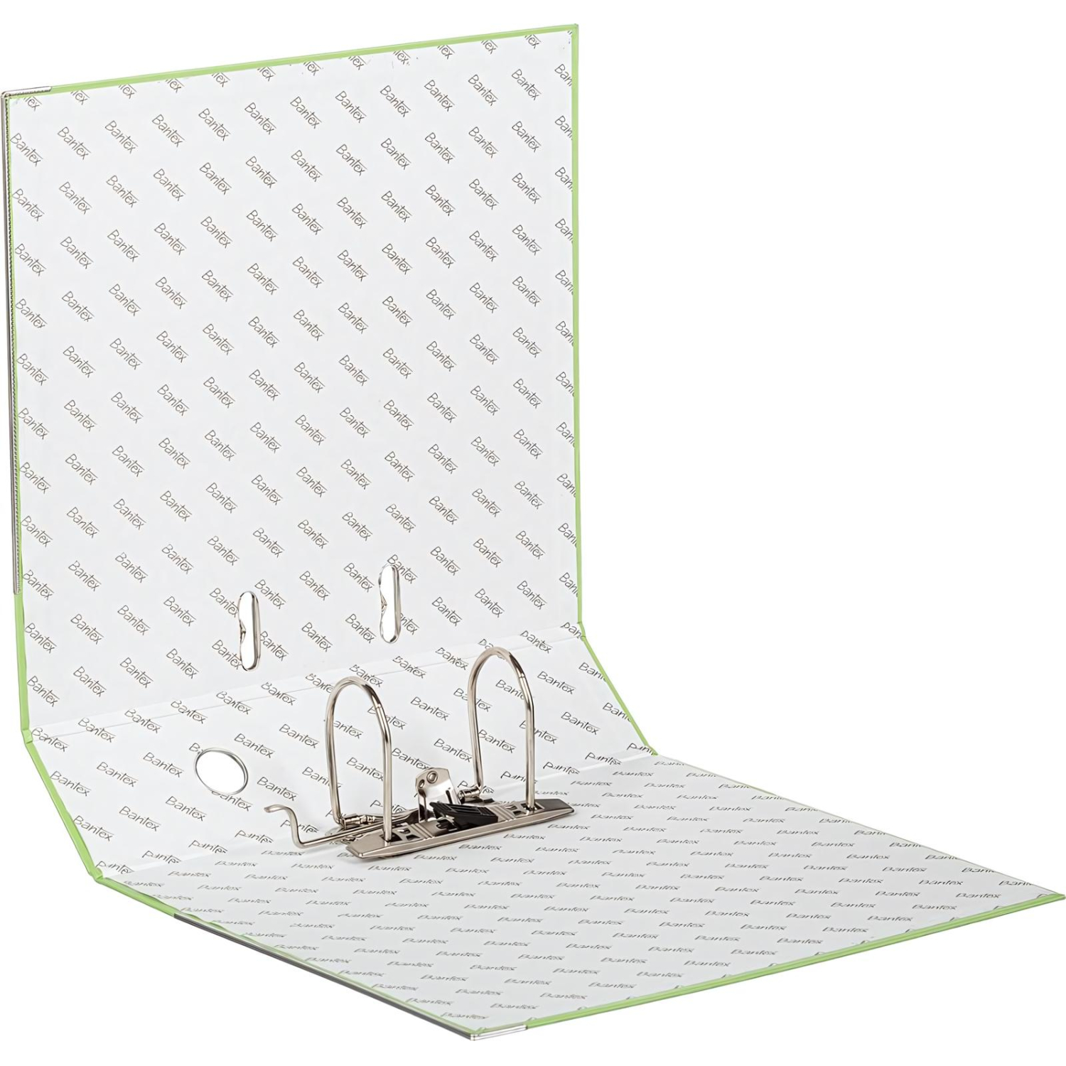 Папка-регистратор ECONOMY PLUS 80мм, лайм, ПБП1, карм.кор.,мет.уг - фото 7